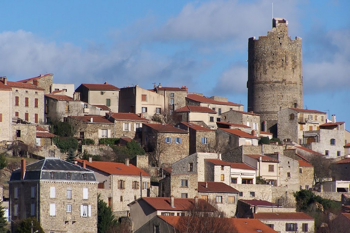 Puy de Dôme (63): View of the Town