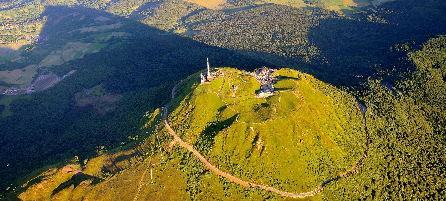 Puy de Dôme: Impressive Aerial View of the Grand Site de France