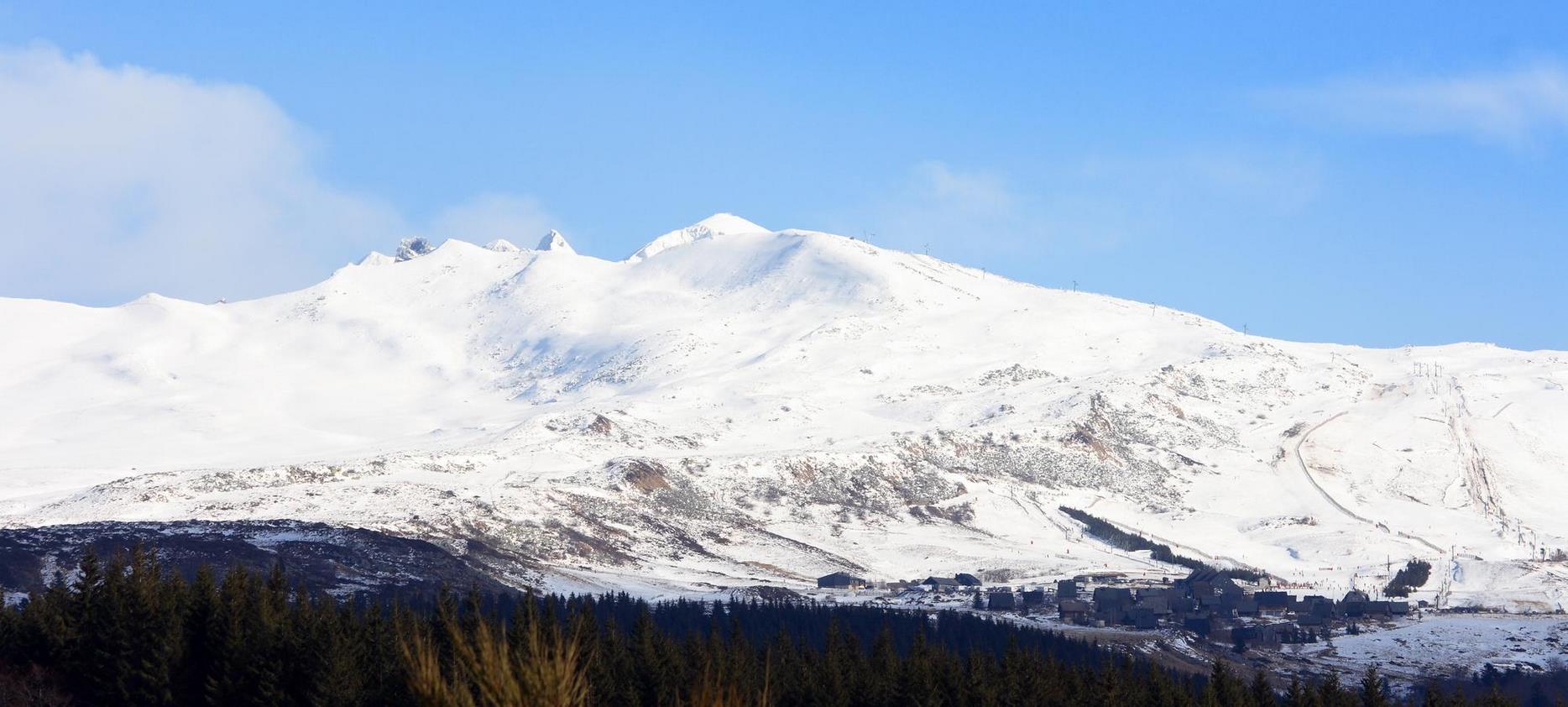 Auvergne Volcanoes: Magic of the Snowy Summits