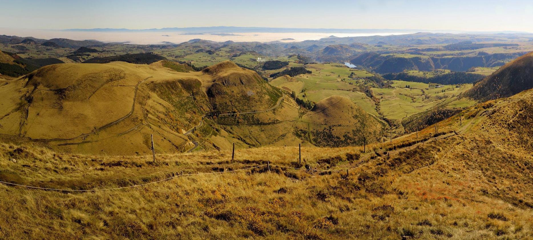 Sancy Massif: Start of Winter, Splendor of the Summits before the First Snow