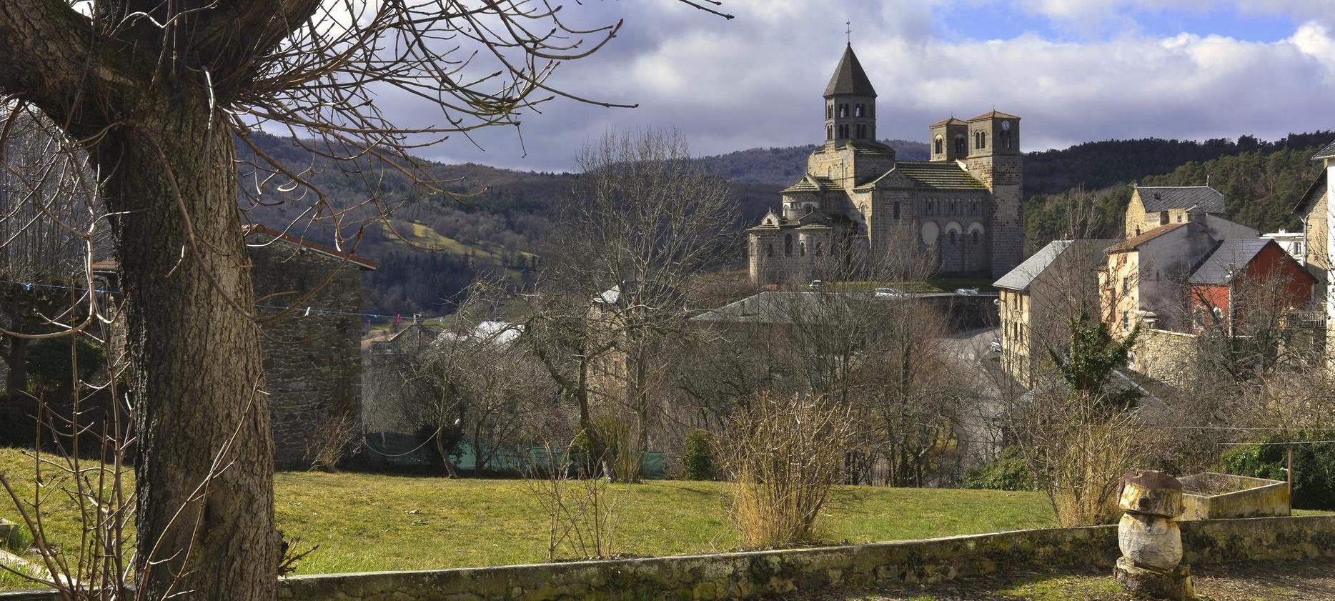 Saint-Nectaire: Splendid view of the Village of Puy-de-Dôme