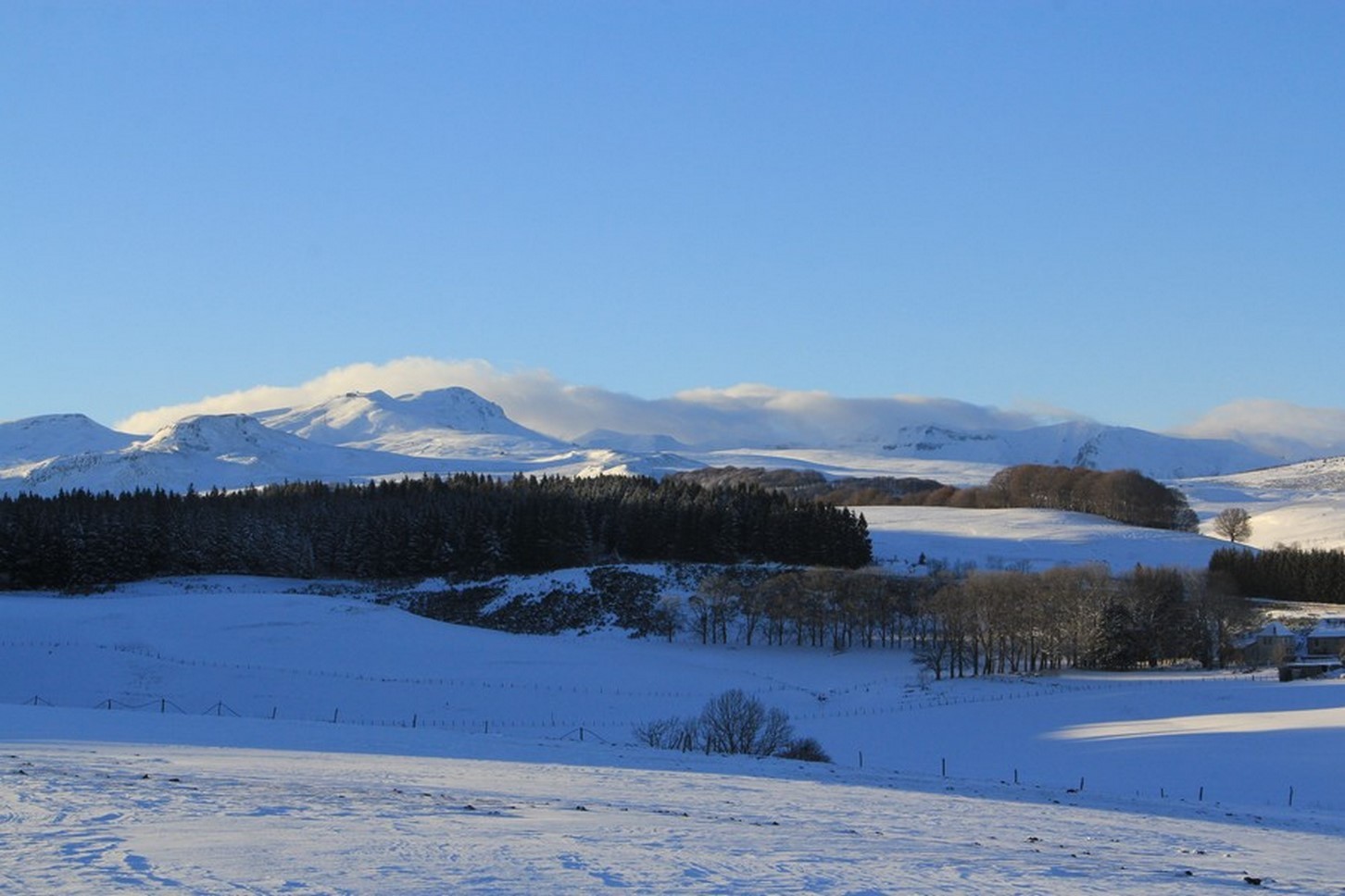 Sancy - Hiking Landscape Under the Snow - Exceptional Change of Scenery & Magic