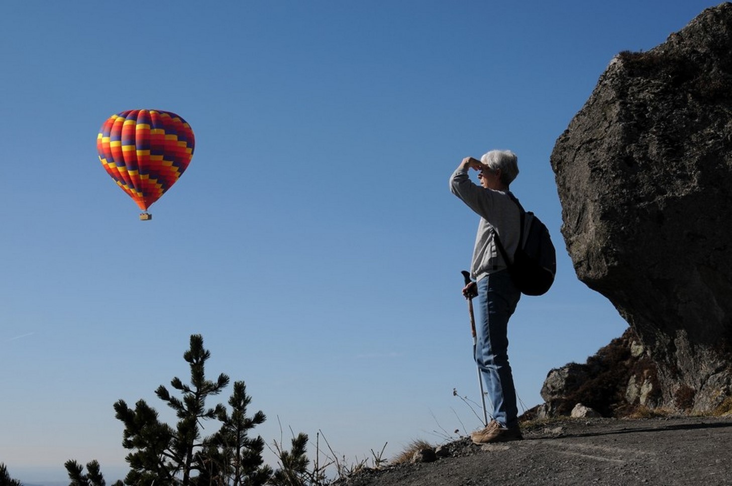 Sancy - Hiker & Hot Air Balloon - Magical Moments & Unforgettable Views