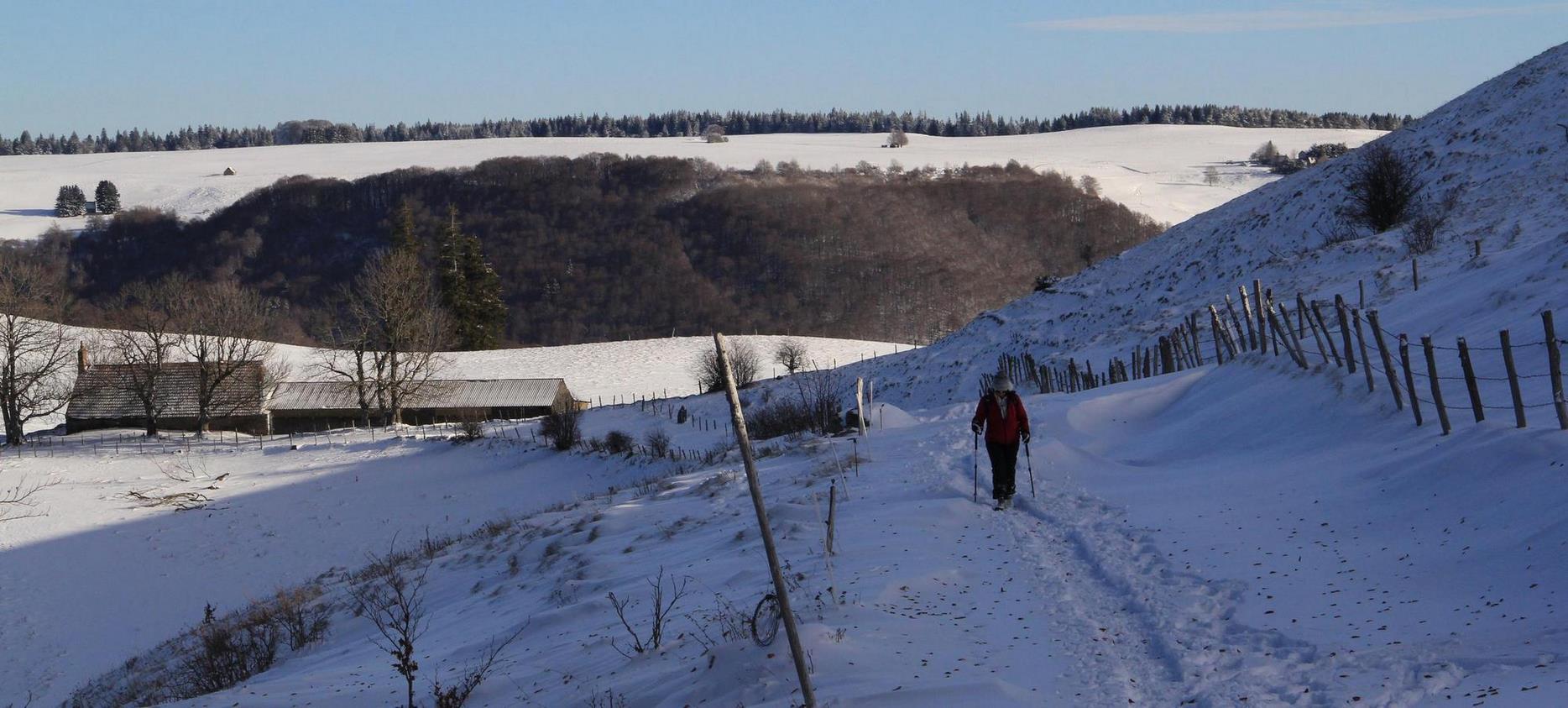 Super Besse - Sancy Snowshoe Hiking - Winter Adventure