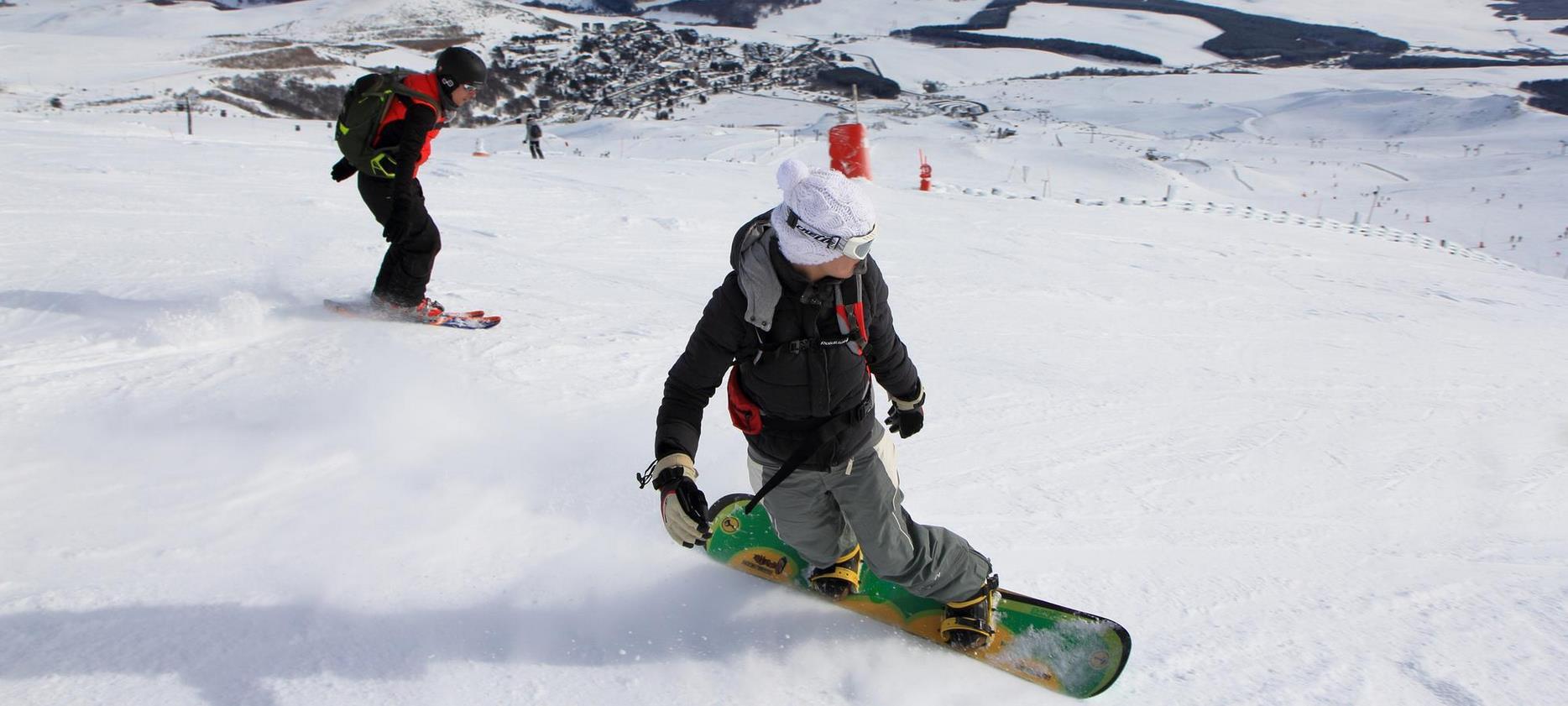 Super Besse: Snowboard: thrills on the slopes!