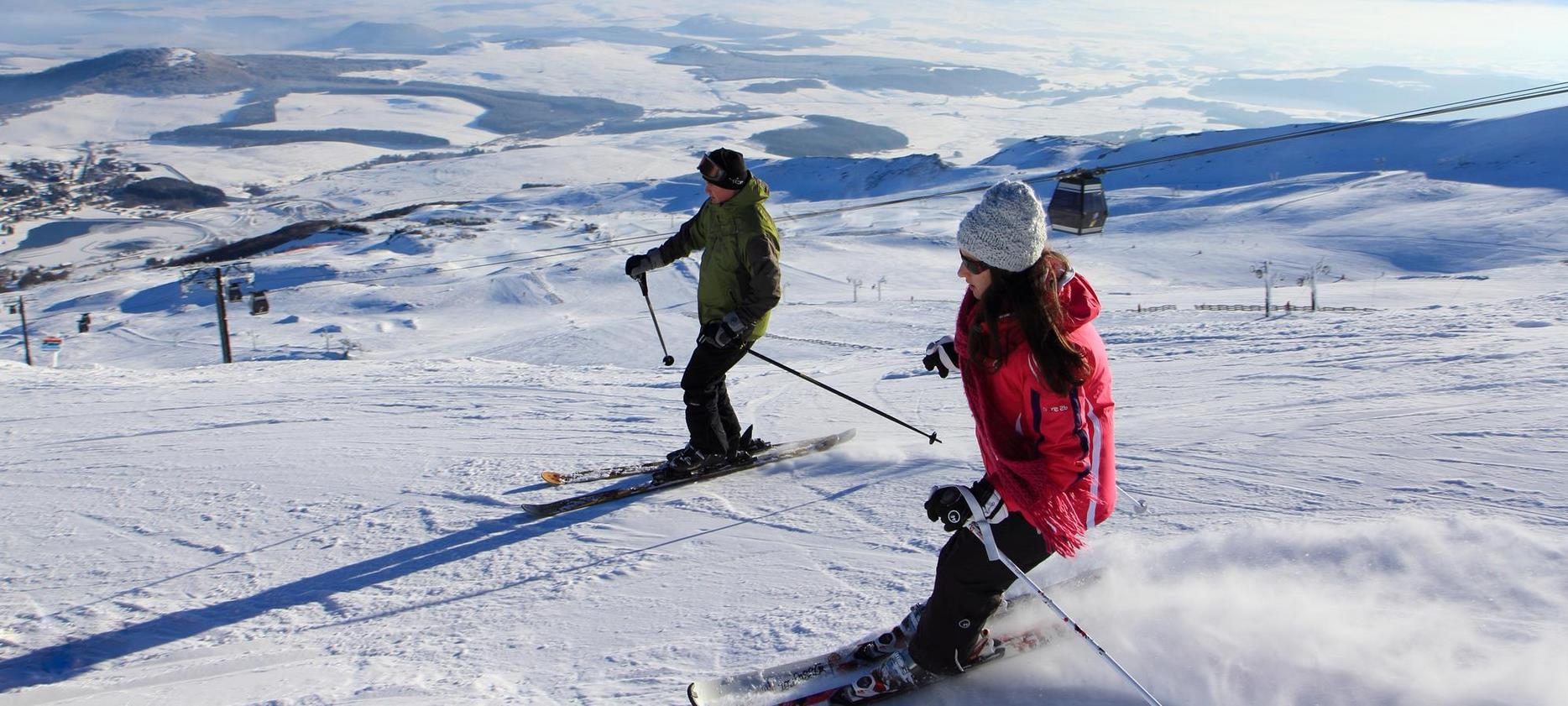 Super Besse: Pleasure of Alpine Skiing on the Slopes