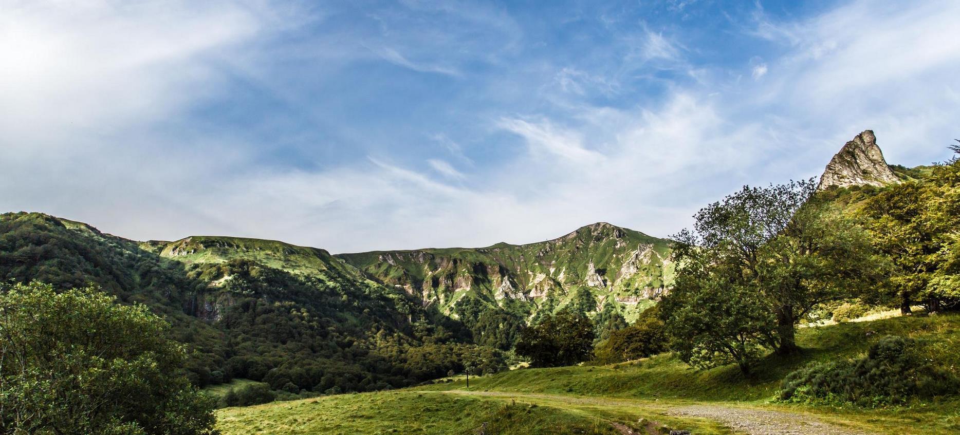 Super Besse - Splendid Panorama over the Chaudefour Valley Natural Park