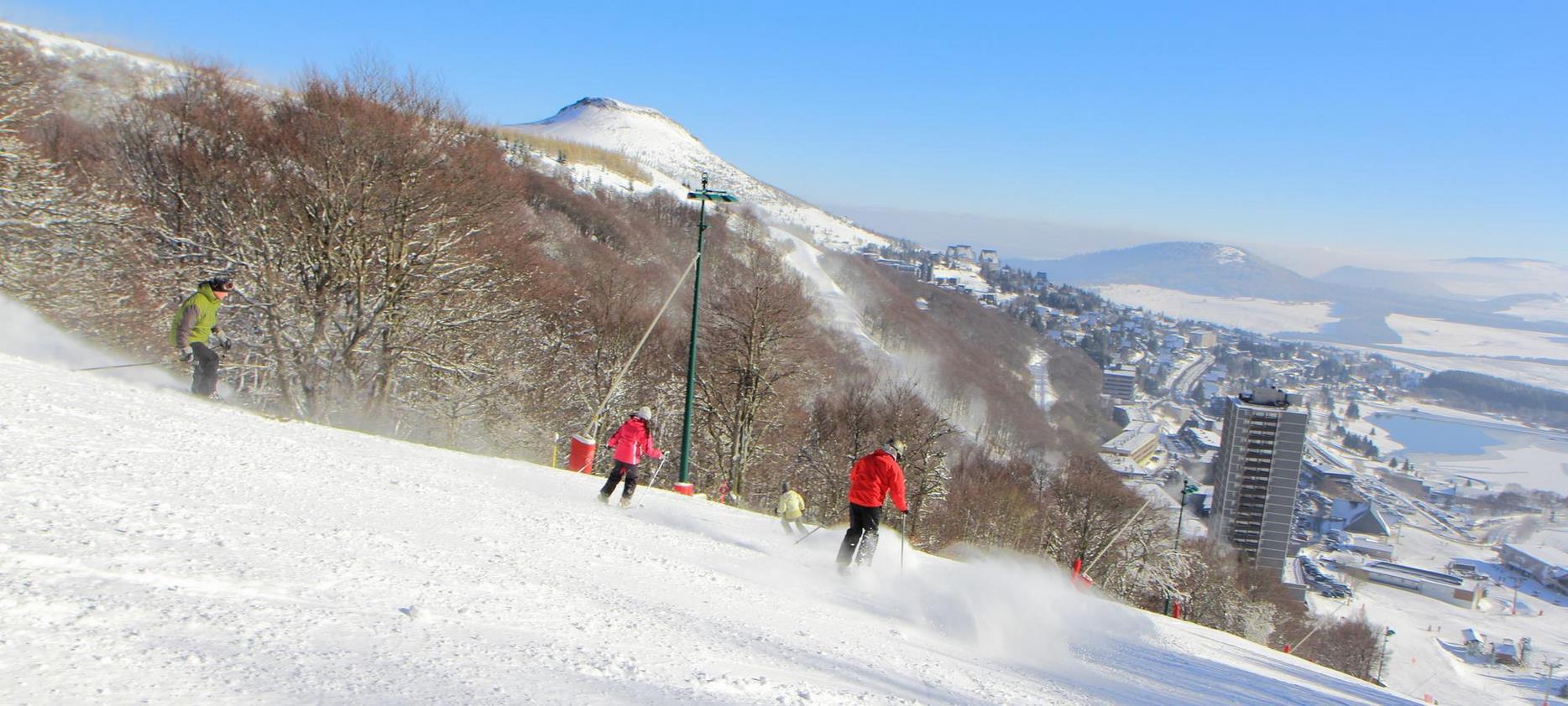 Super Besse - Black Piste and Exceptional Panorama