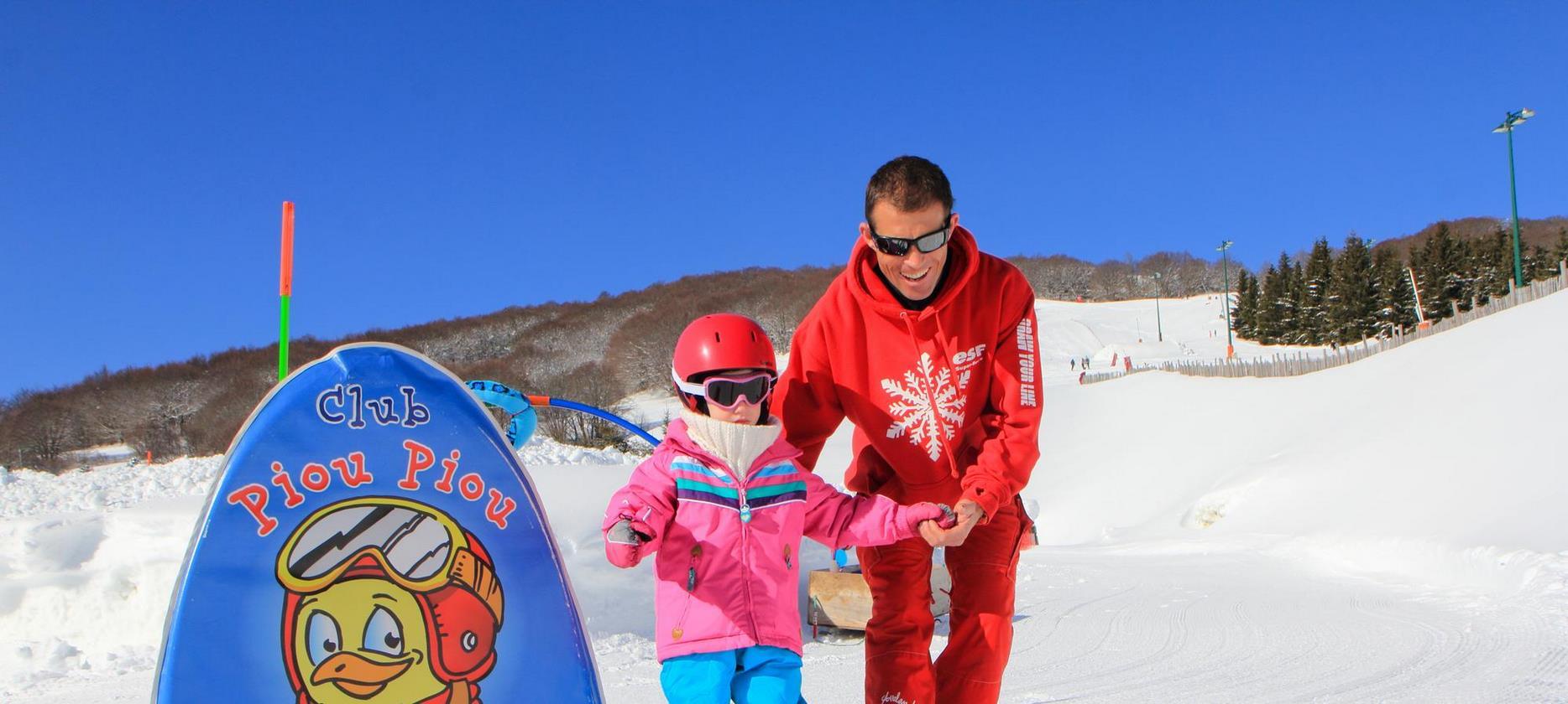 Super Besse: Espace Piou Piou, Discovery of Skiing for Little Ones!