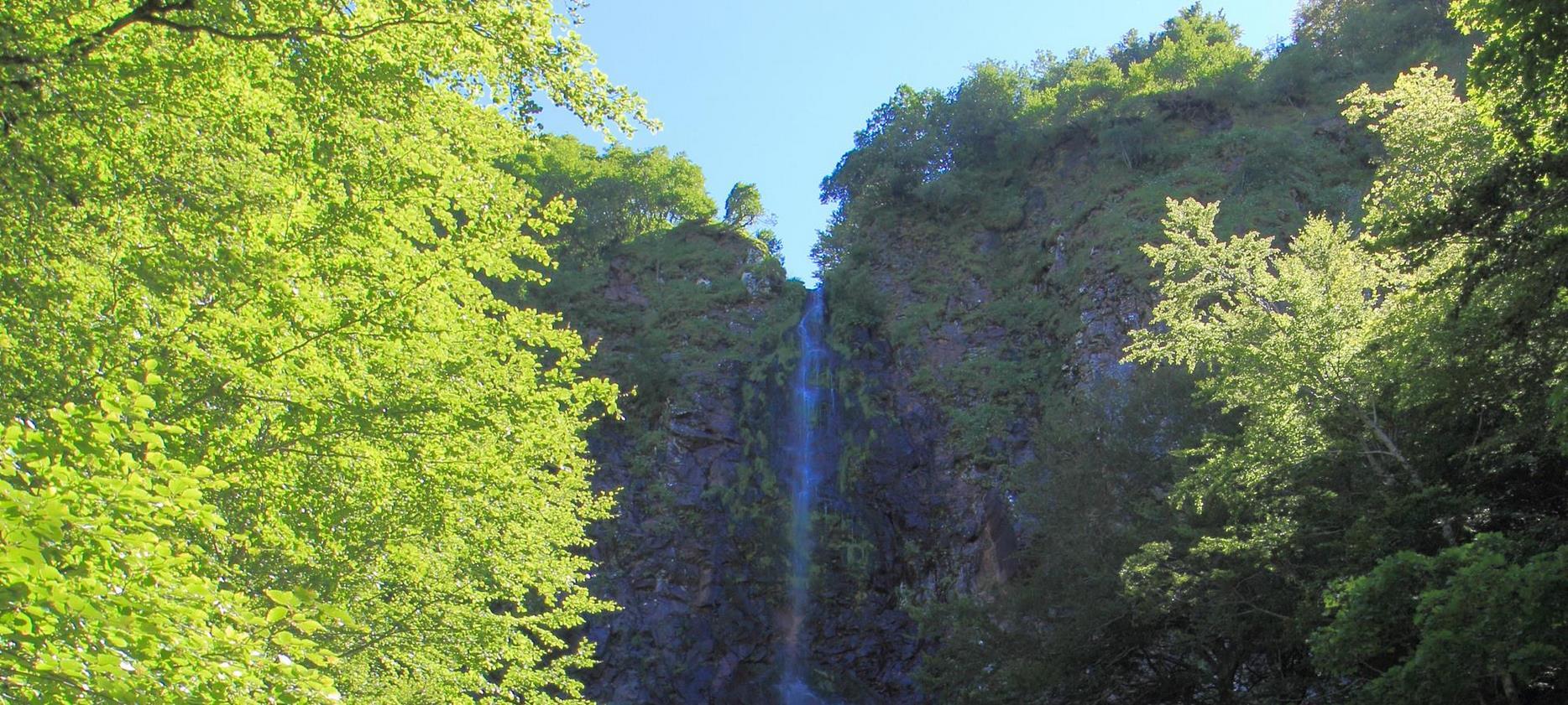 Super Besse: Enchanted Waterfall of Lake Chambon