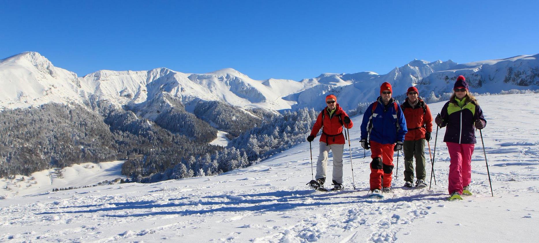 Super Besse - Snowshoeing in Sancy: Discover the Magic of Winter