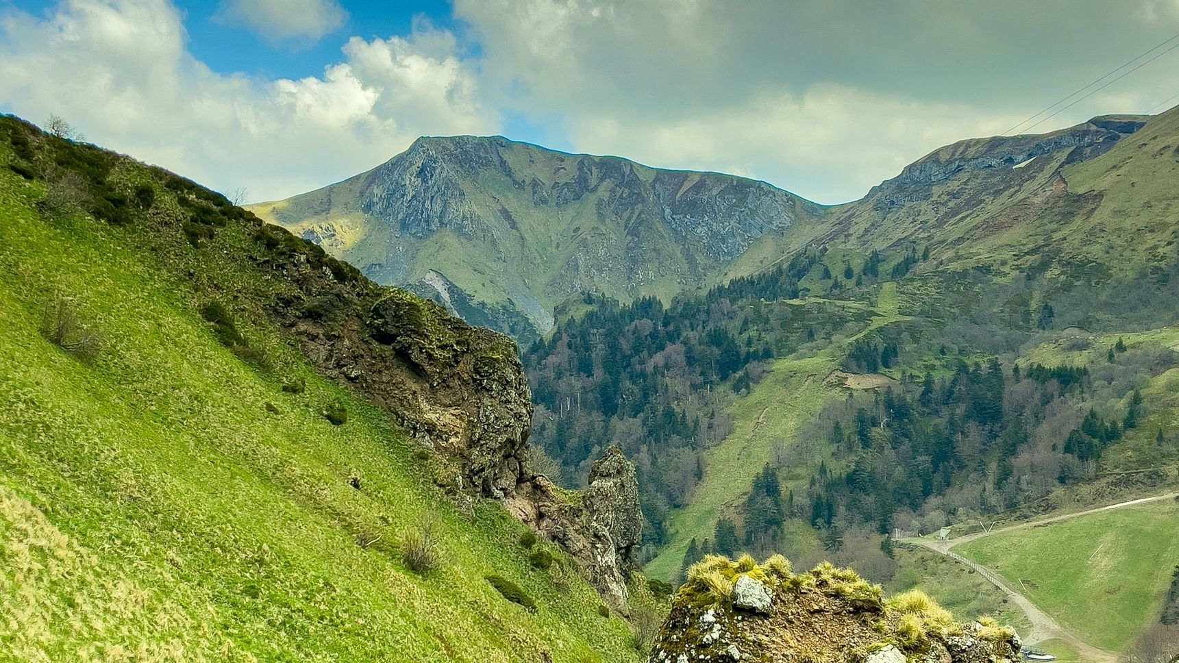 Massif du Sancy: Val d'Enfer Valley, An Exceptional Landscape With A View of the Roc de Cuzeau