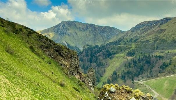 Massif du Sancy: Val d'Enfer Valley, An Exceptional Landscape With A View of the Roc de Cuzeau