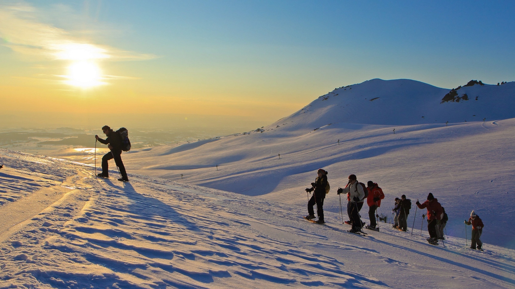 Super Besse: Snowshoe Hiking - Magic of the Snowy Sancy Massif