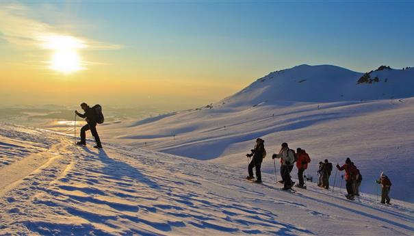 Super Besse: Snowshoe Hiking - Magic of the Snowy Sancy Massif