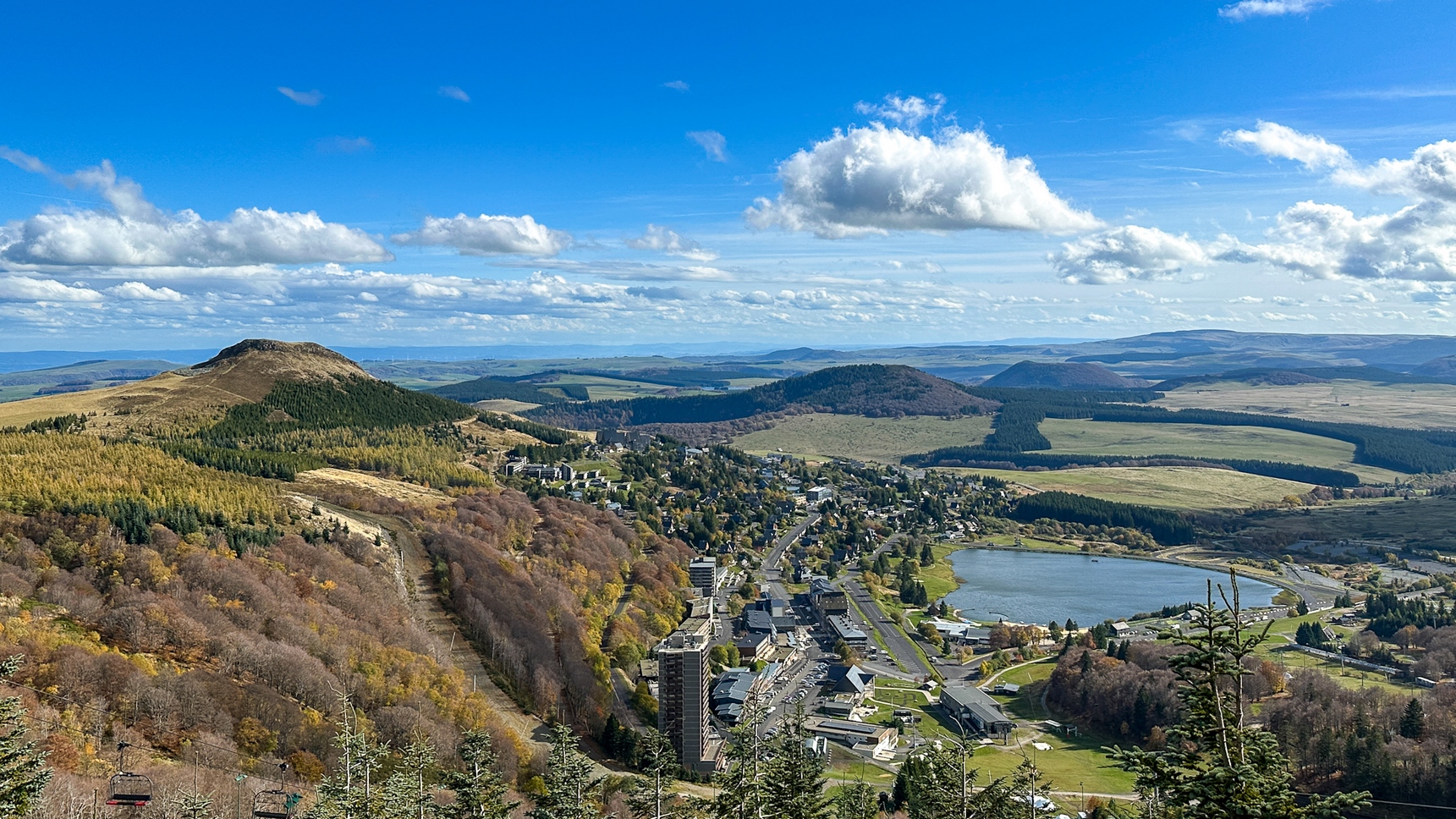 Fantastic Super Besse Zipline: Breathtaking View of the Auvergne Landscape