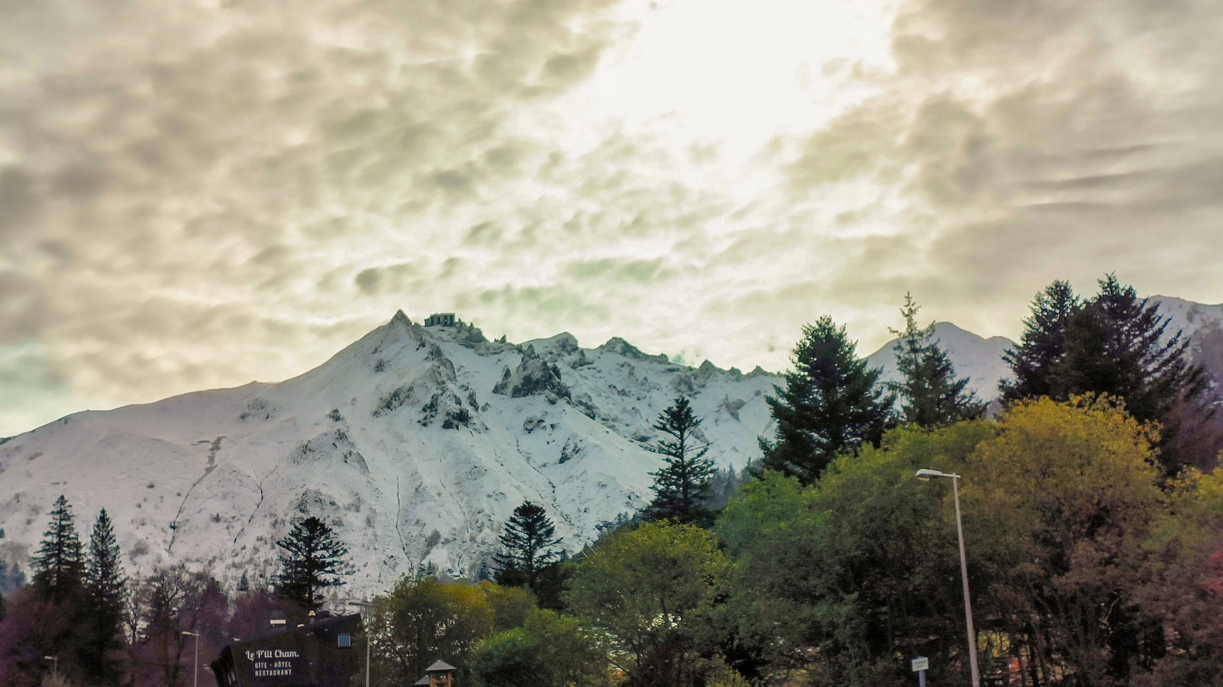 The Puy de Sancy is covered in its white coat: First snows of November 2022!