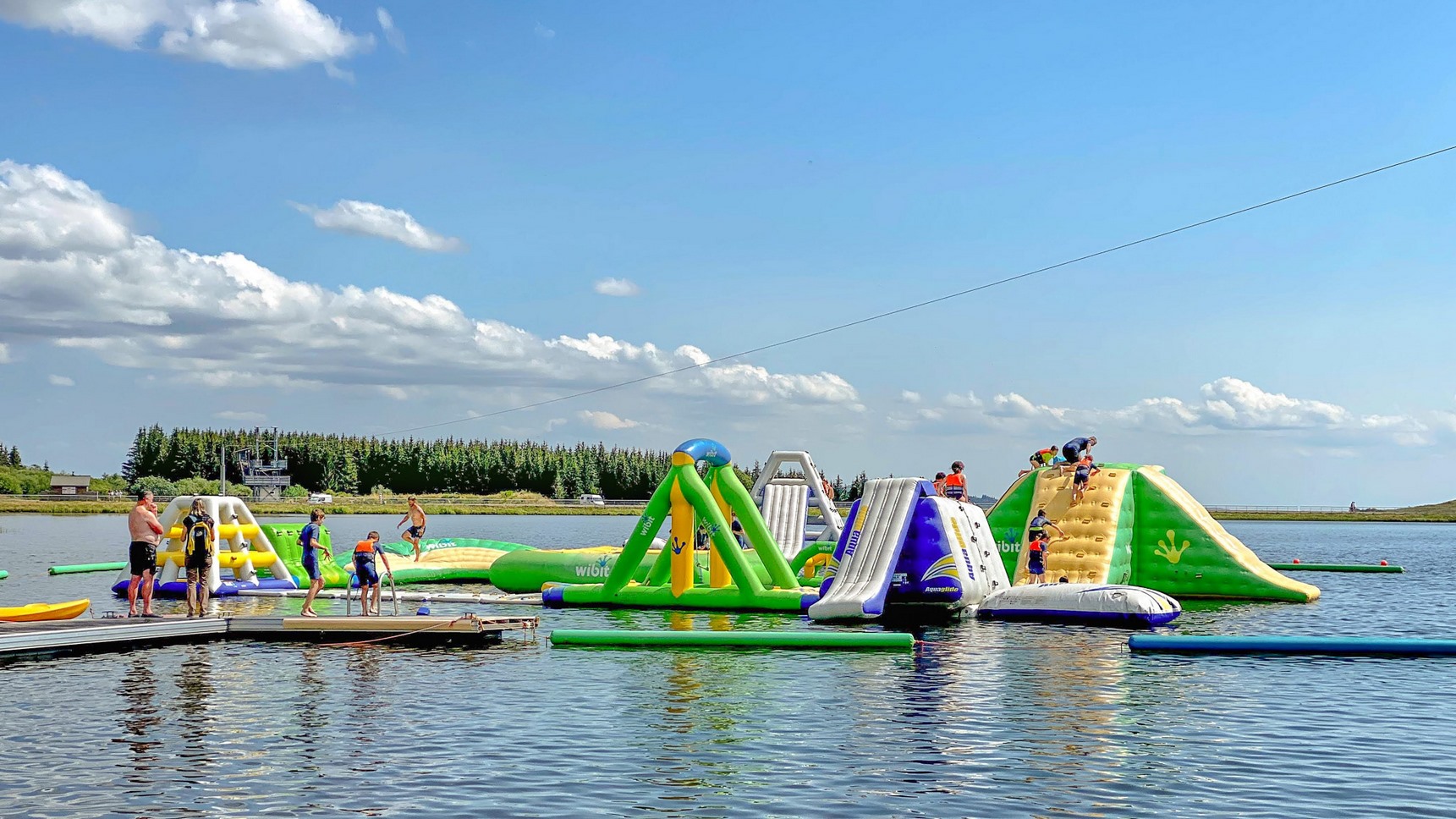 Super Besse - Lac des Hermines Water Games - Guaranteed Fun