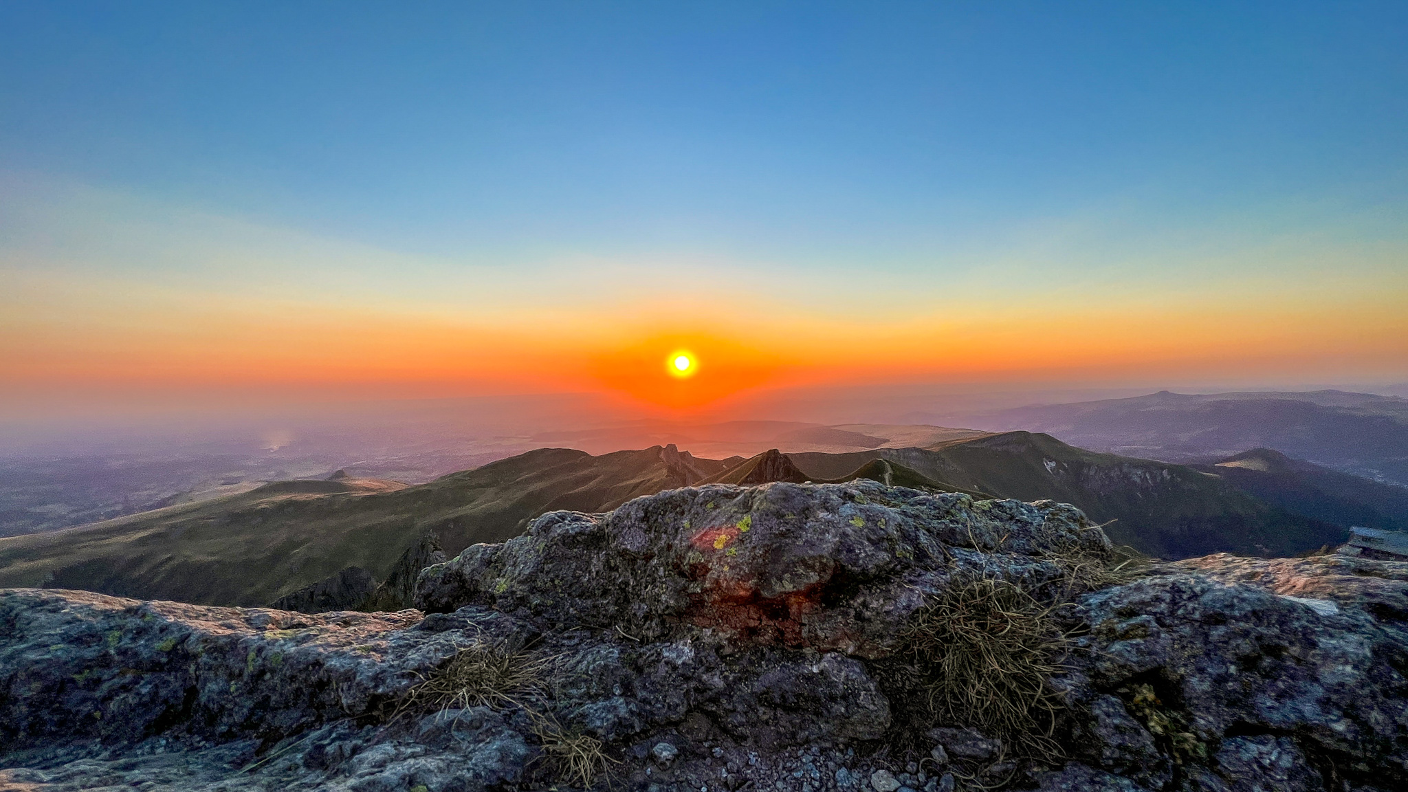 Puy de Sancy: Incredible Sunset over the Massif