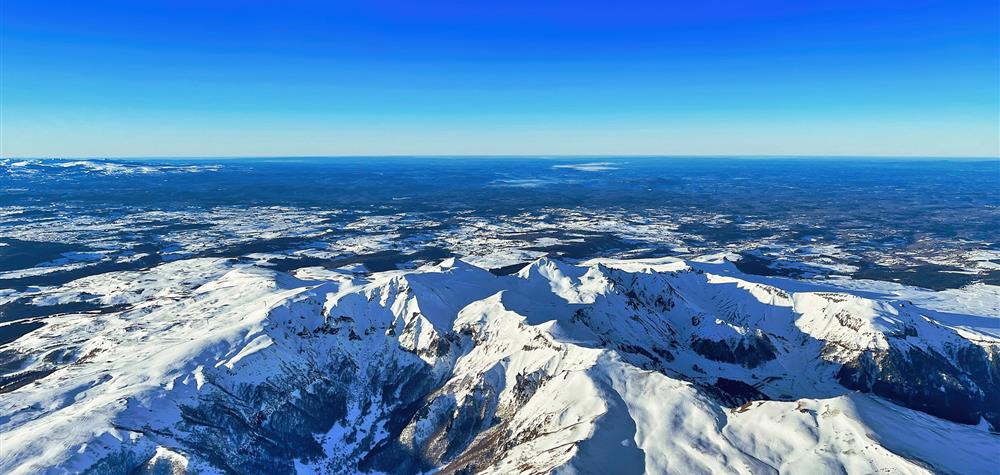 Chaudefour Valley: Peaks of the Sancy Massif in the background
