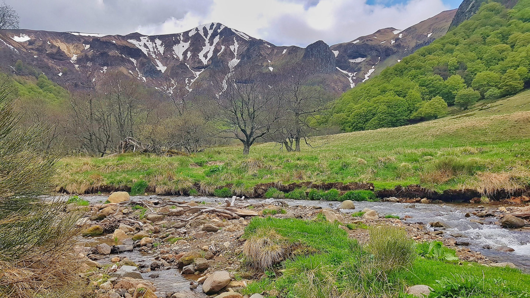 Chaudefour Valley in Spring: Blossoming of Nature