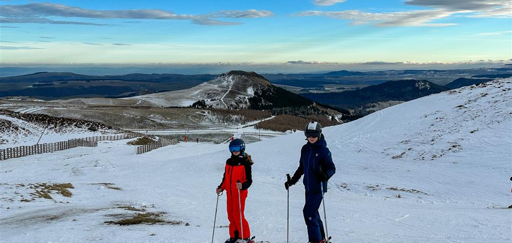 Super Besse - Alpine Skiing Blue Slopes: Pleasure and Relaxation