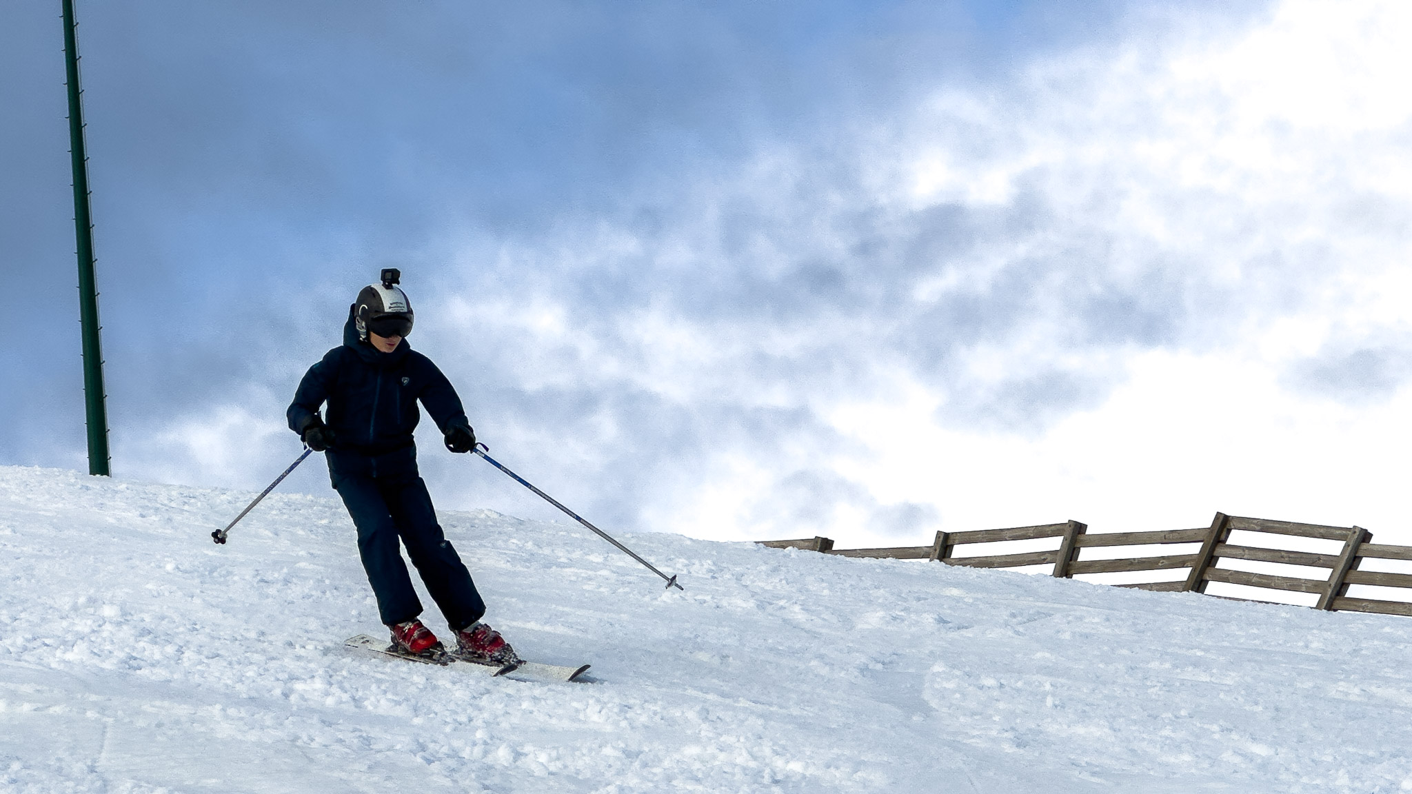 Super Besse - Descent of the Red René Chibret Slope: Adrenaline and Panoramic View