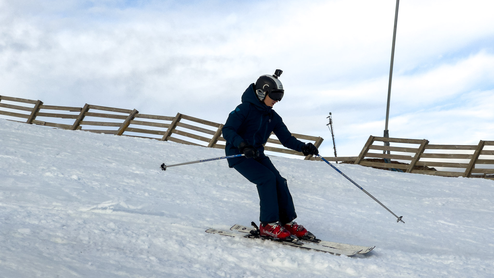 Super Besse - Descent of the Red René Chibret Slope: Adrenaline and Panoramic View