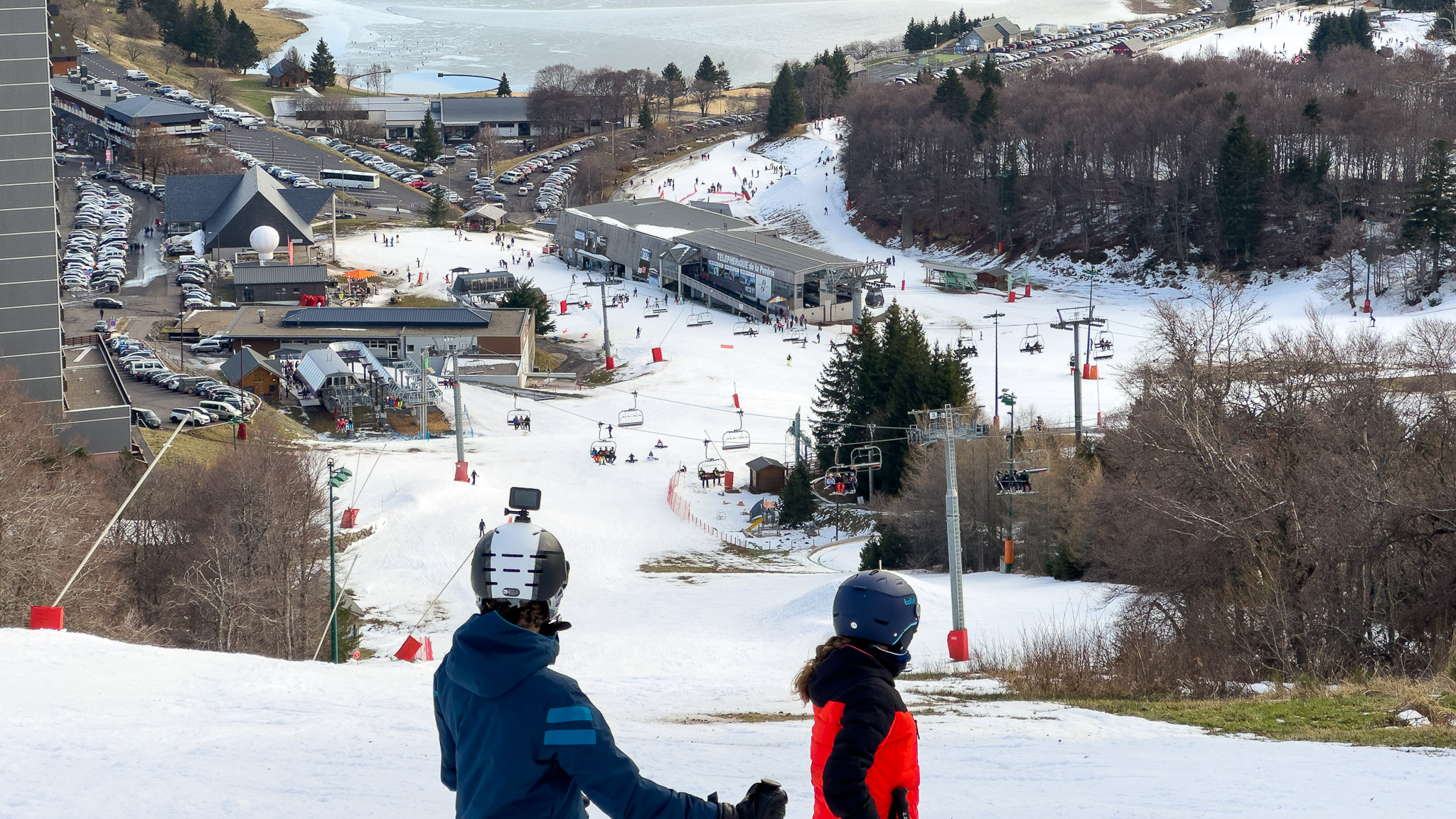 Super Besse - René Chibret Red Slope - Downhill and Challenges