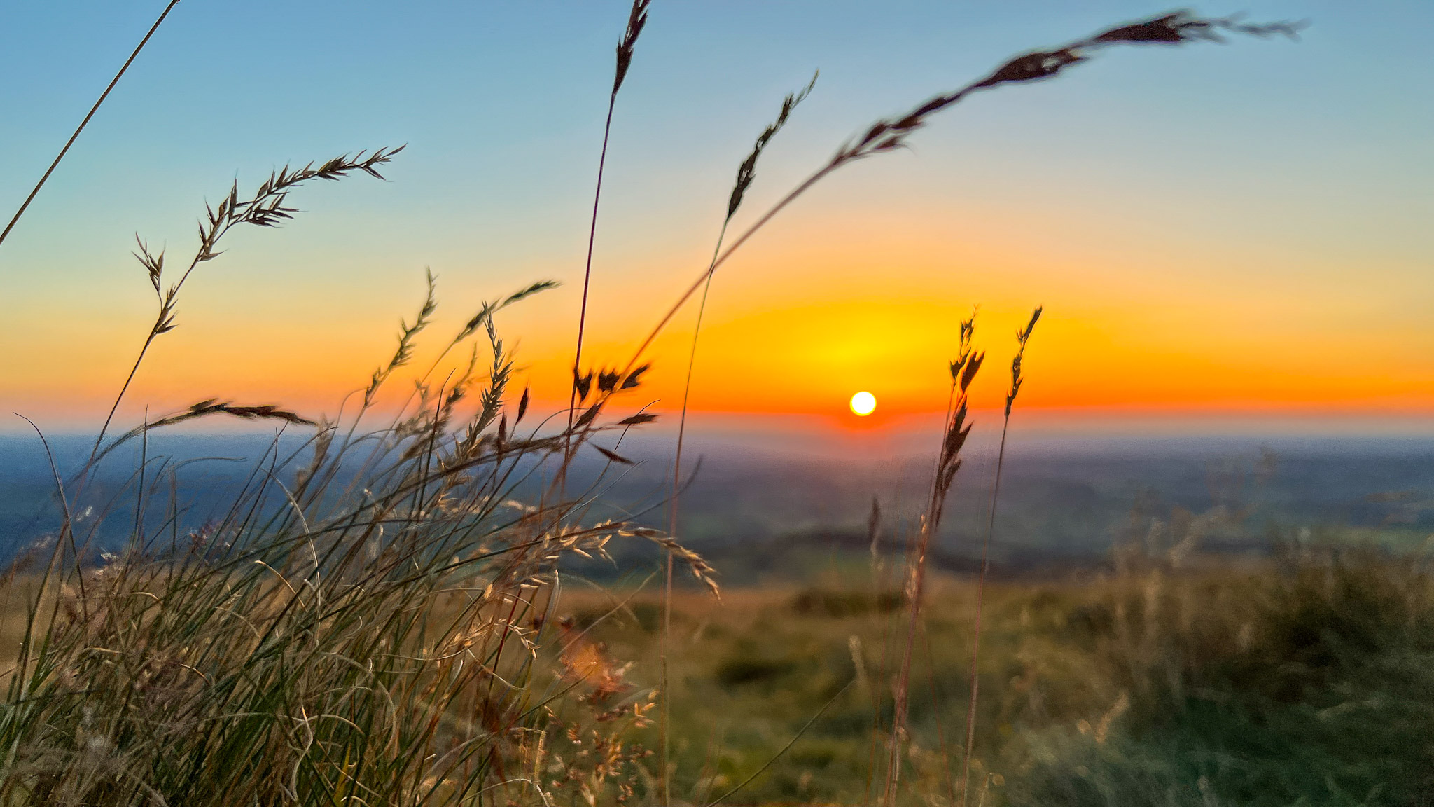 Banne d'Ordanche: Magical Sunset over the Wild Grass - An Unusual Moment