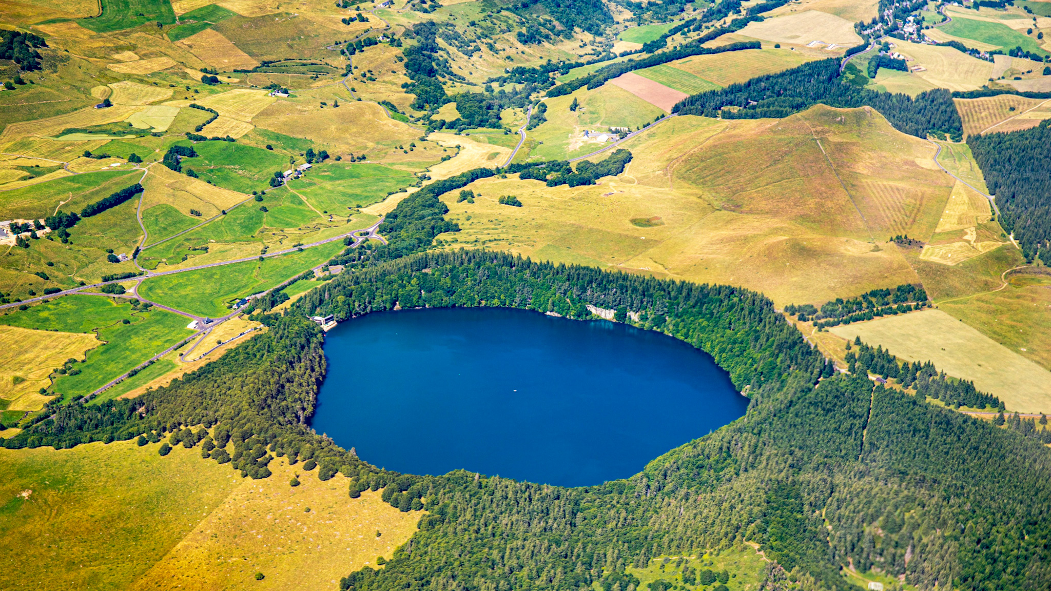 Sancy Massif: Discover Lake Pavin, Volcanic Jewel of the Monts Dore