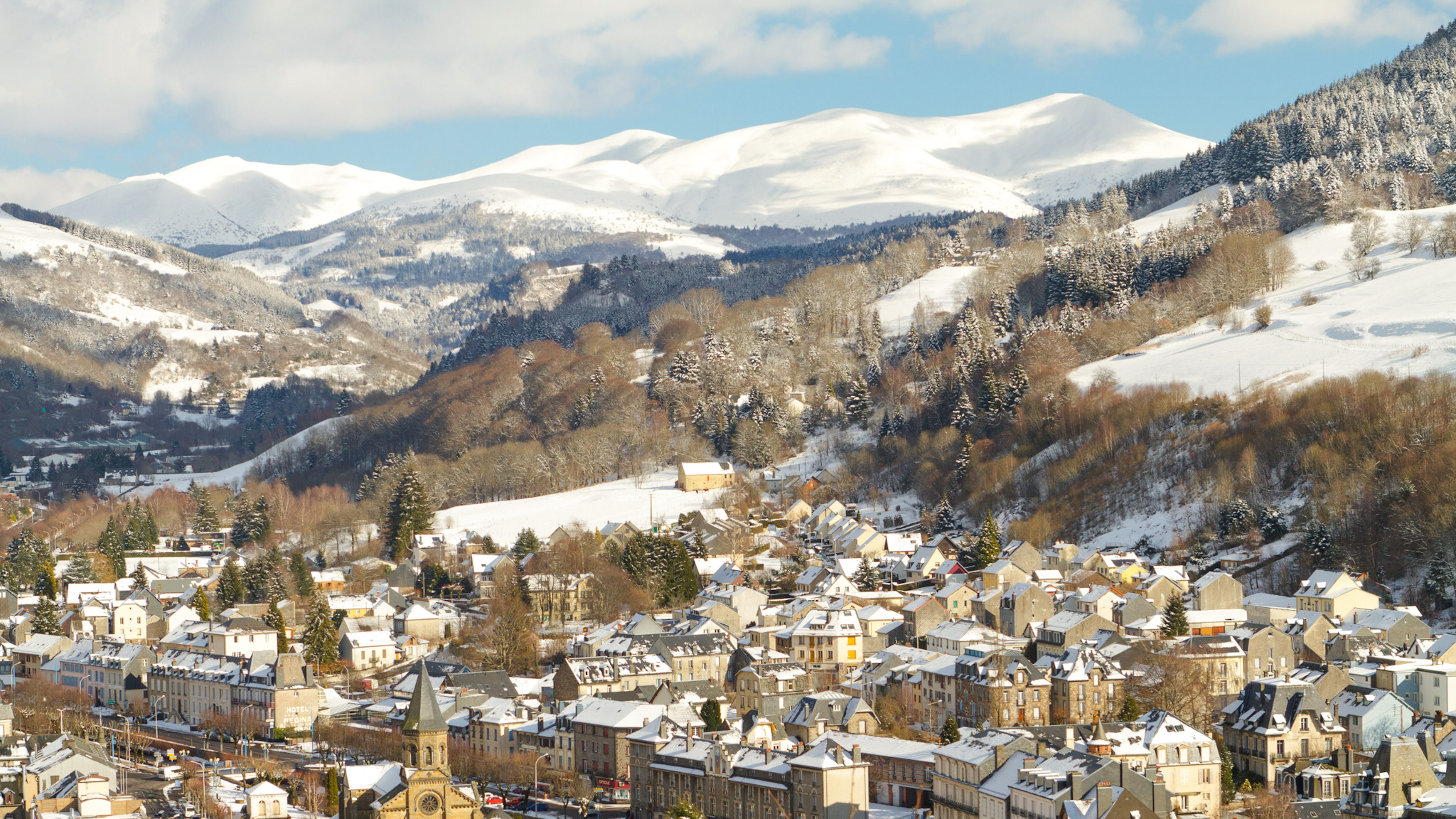 La Bourboule and the Massif du Sancy: White Magic and Winter Landscapes