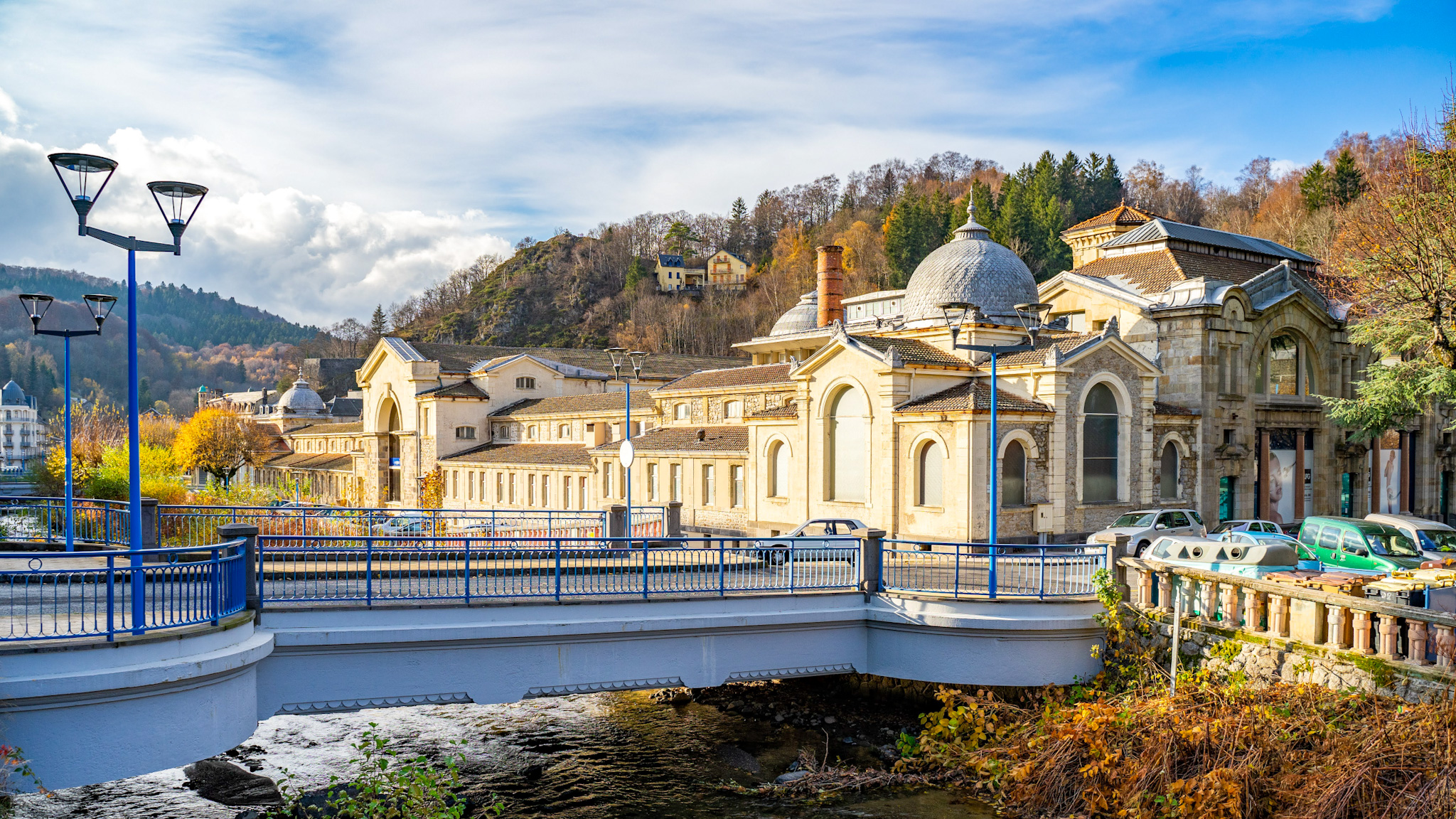 La Bourboule: Thermal Baths and Autumn Colors