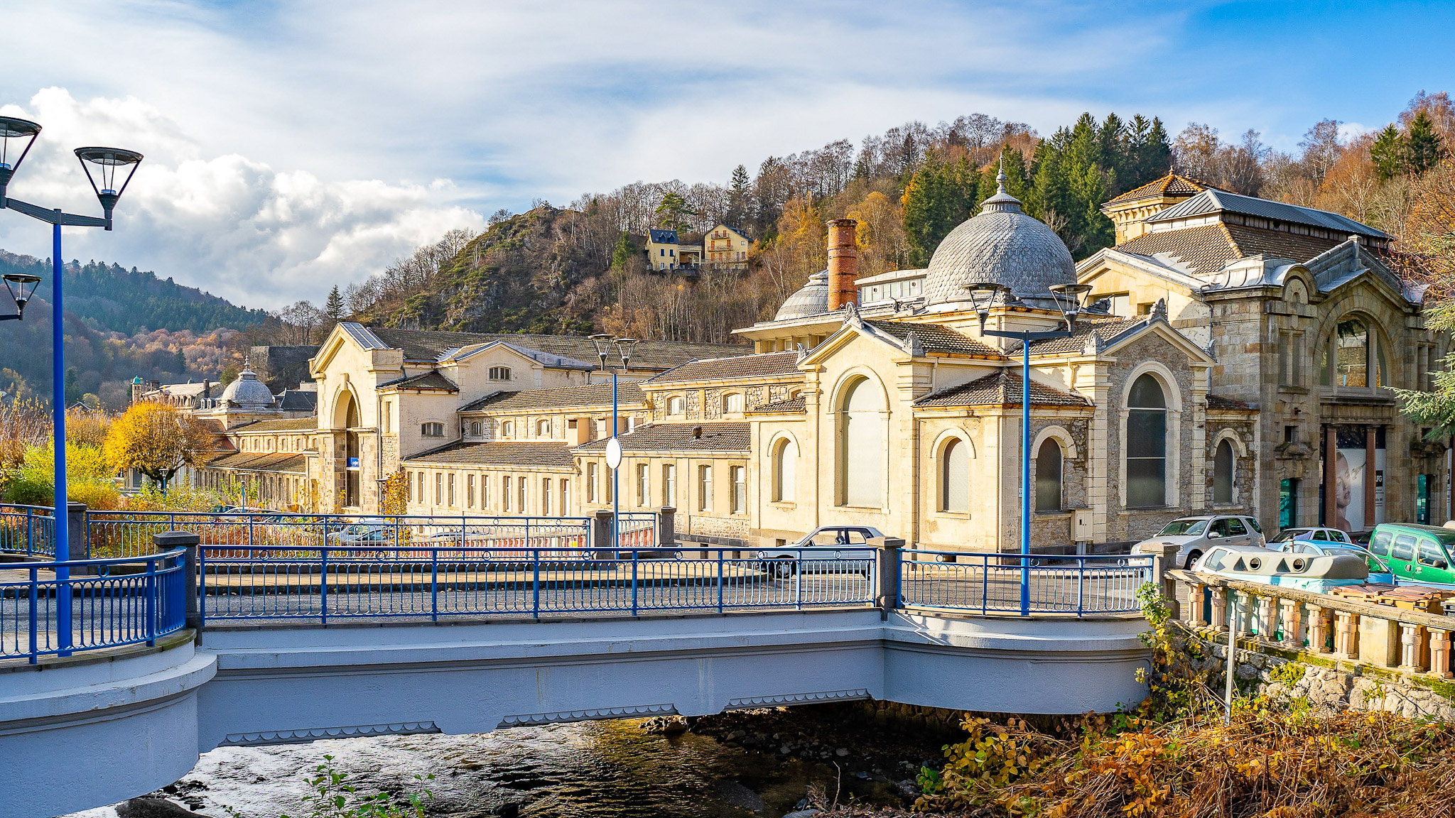 Sancy Massif in Autumn: Relaxation and Well-being at the Grands Thermes de La Bourboule