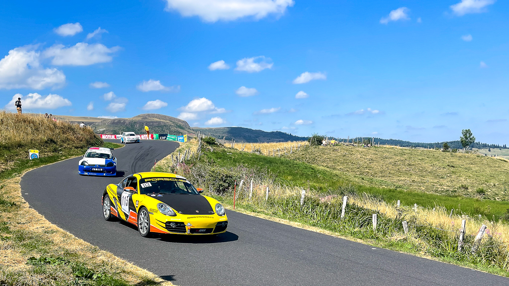 Mont Dore Hill Climb: Return to the Pits at Chambon-sur-Lac - End of Race and Relaxation