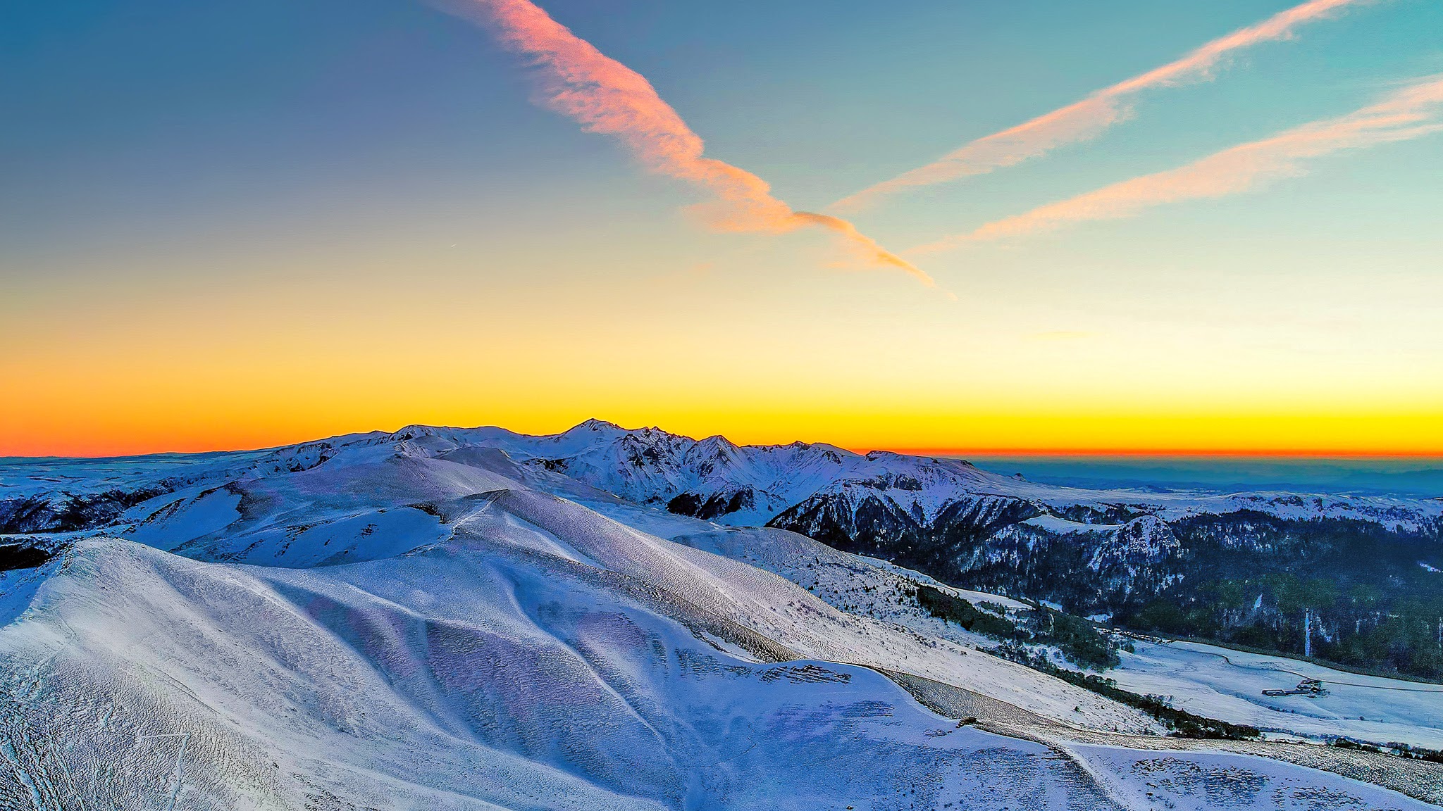 Puy de Sancy: Wonder of Light at Sunset