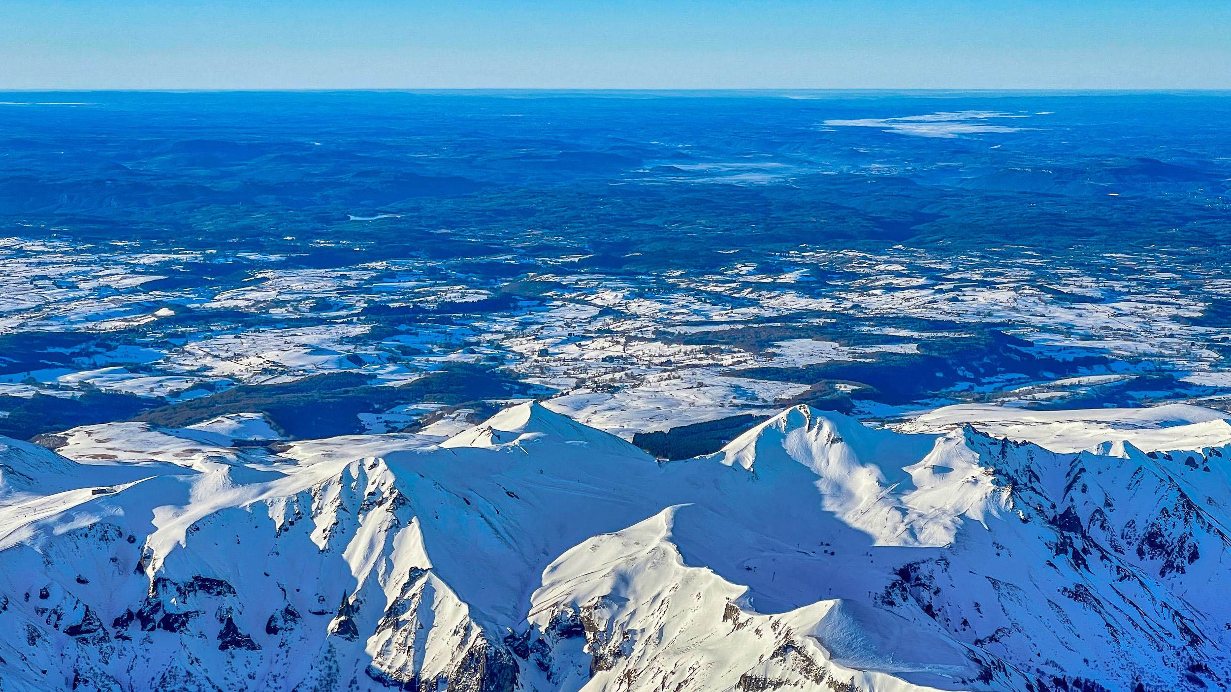 Sancy Massif: Splendor of the Snowy Summits