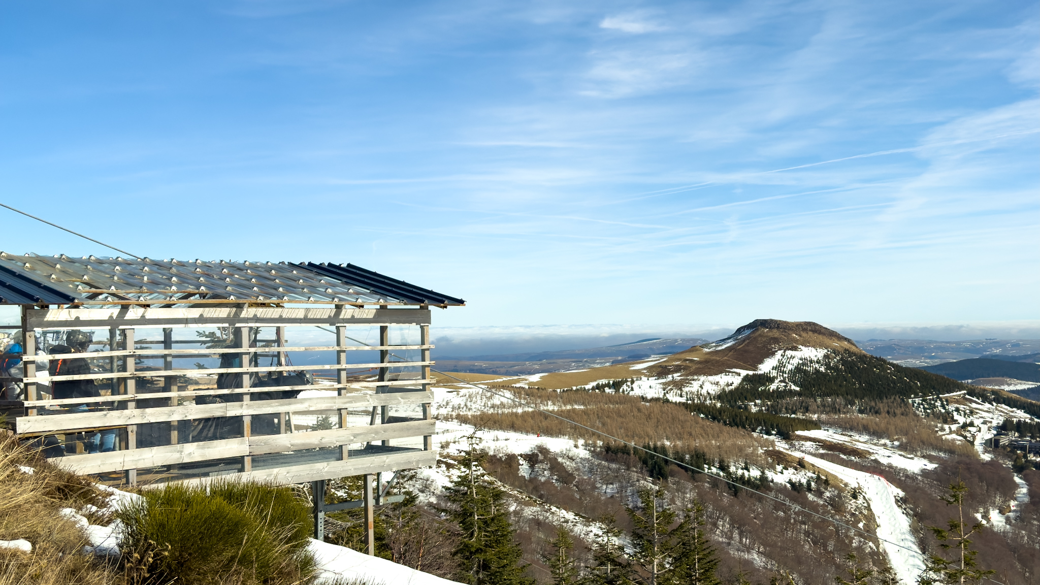 Super Besse - Zipline: Departure Station - Sensation and Adrenaline