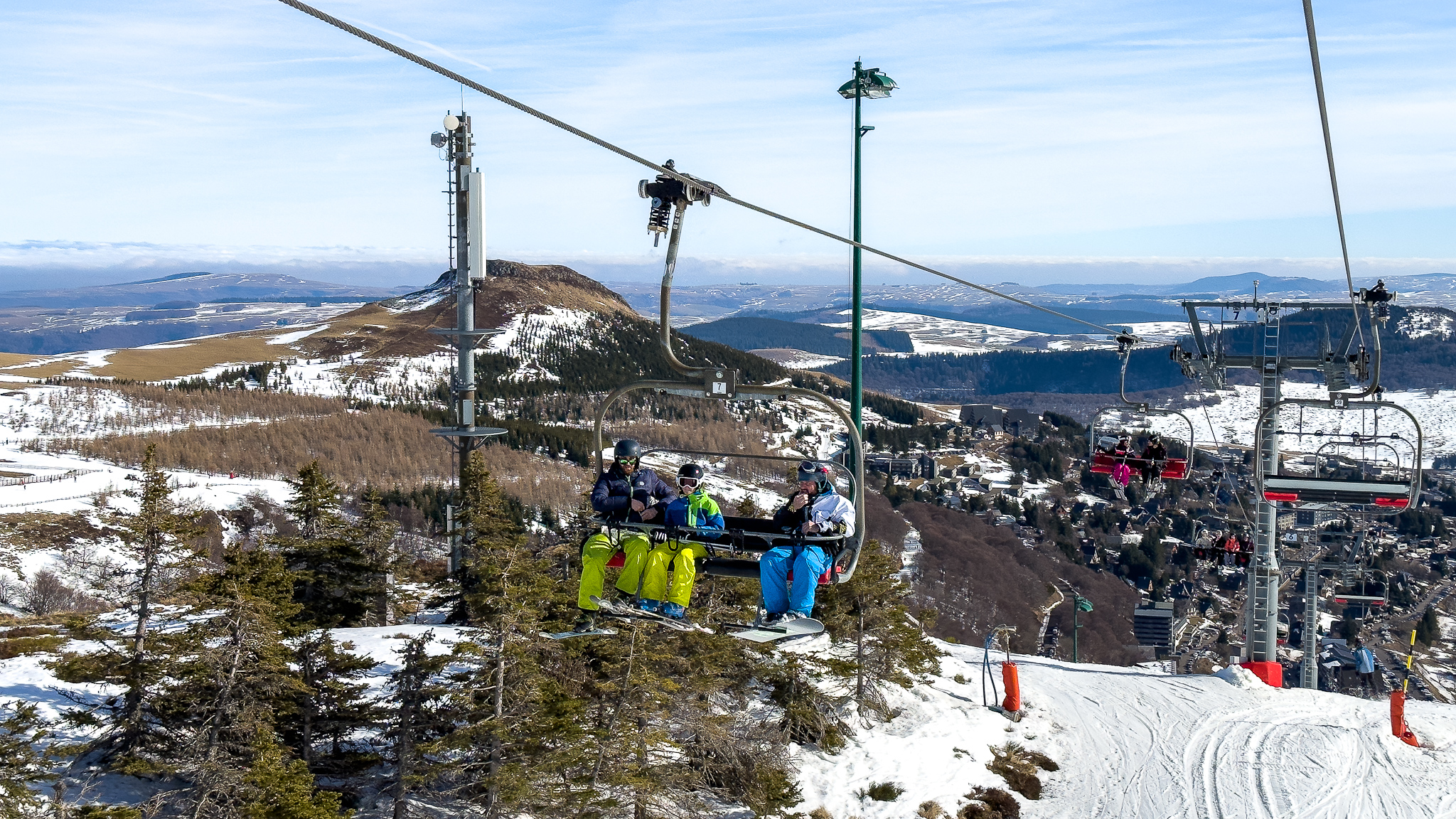 Super Besse: Climbing the Cliff - Towards the Summit and the Slopes