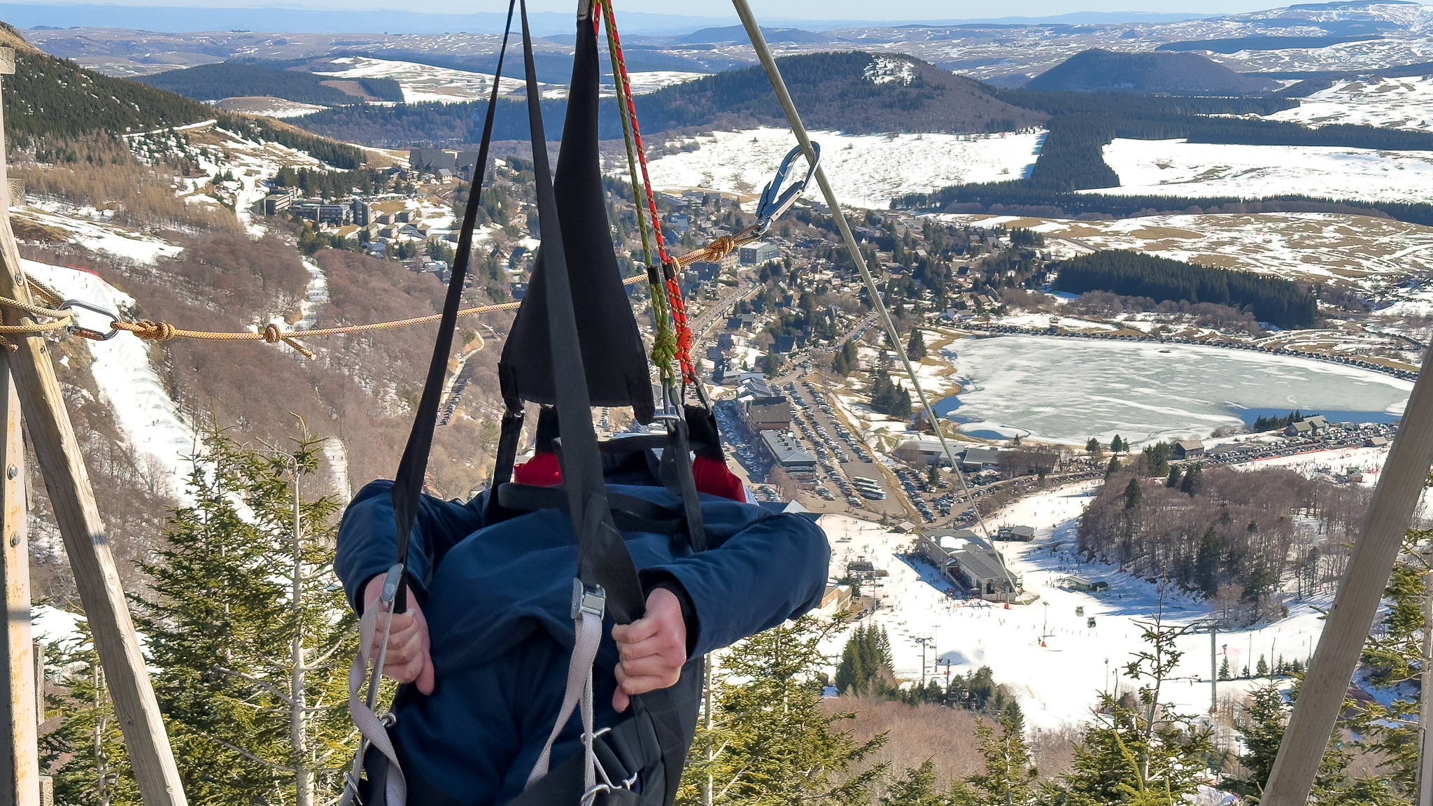 Super Besse Tyrolean: In starting position!