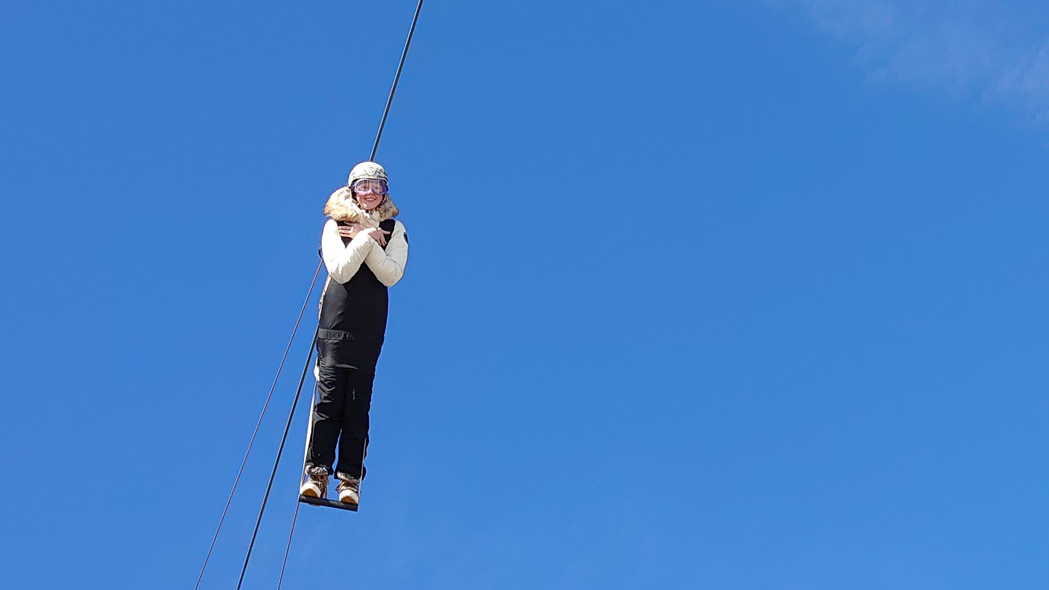 Super Besse Tyrolean: 1600 meters of thrills!