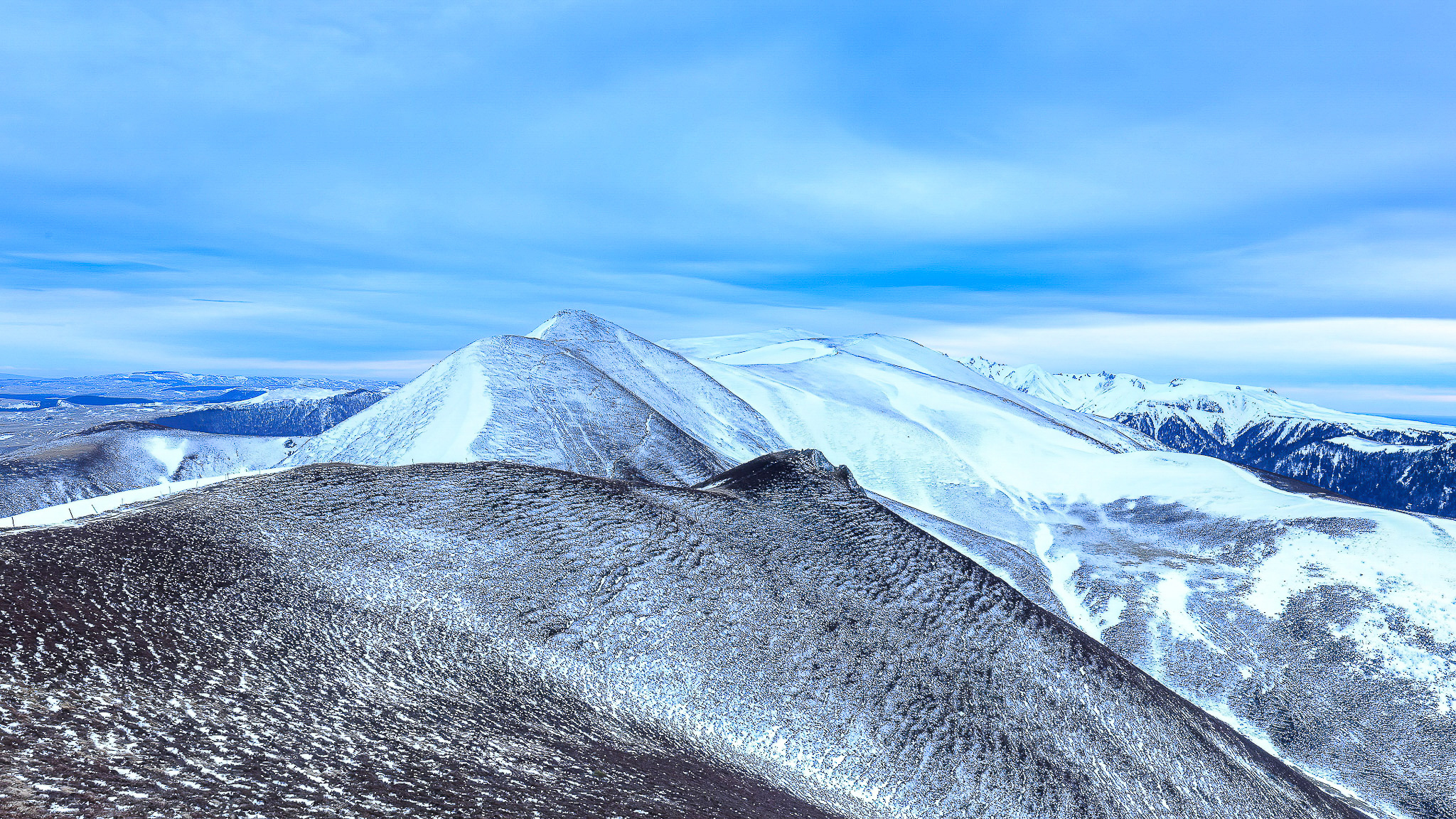 Massif Adventif: Winter wonderland in the heart of the Monts Dore