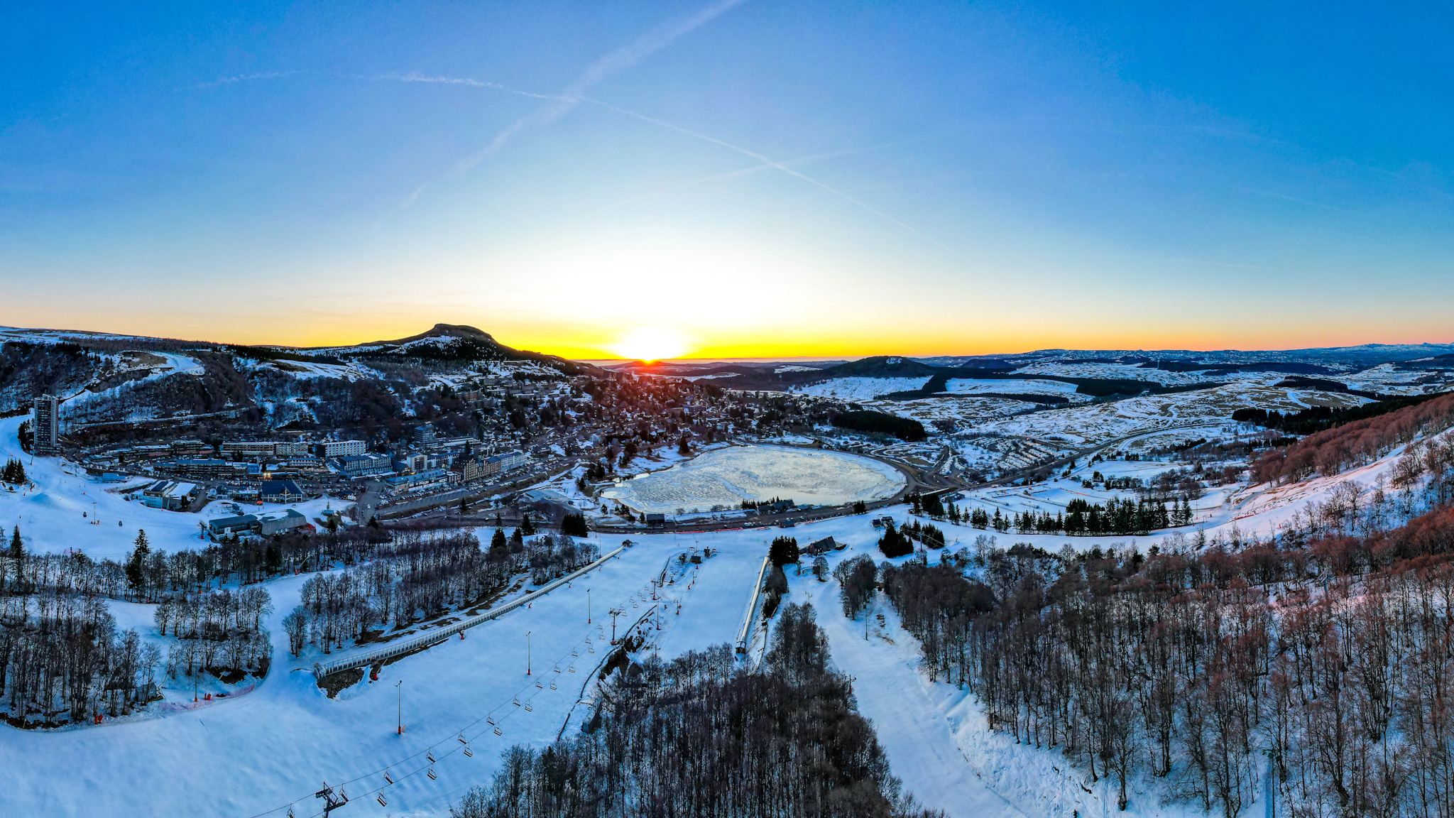 Massif Central: Golden Dawn on the Summits