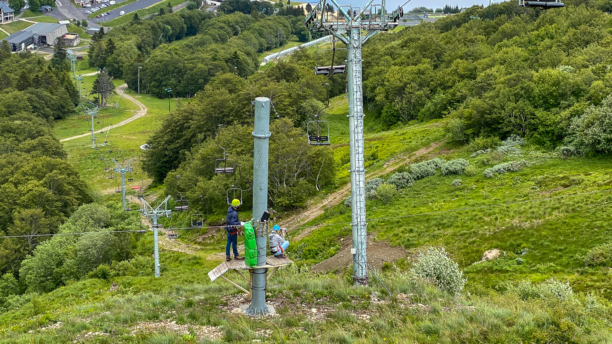 Super Besse: Xtrem Aventure de la Biche, a 1500m adventure course!