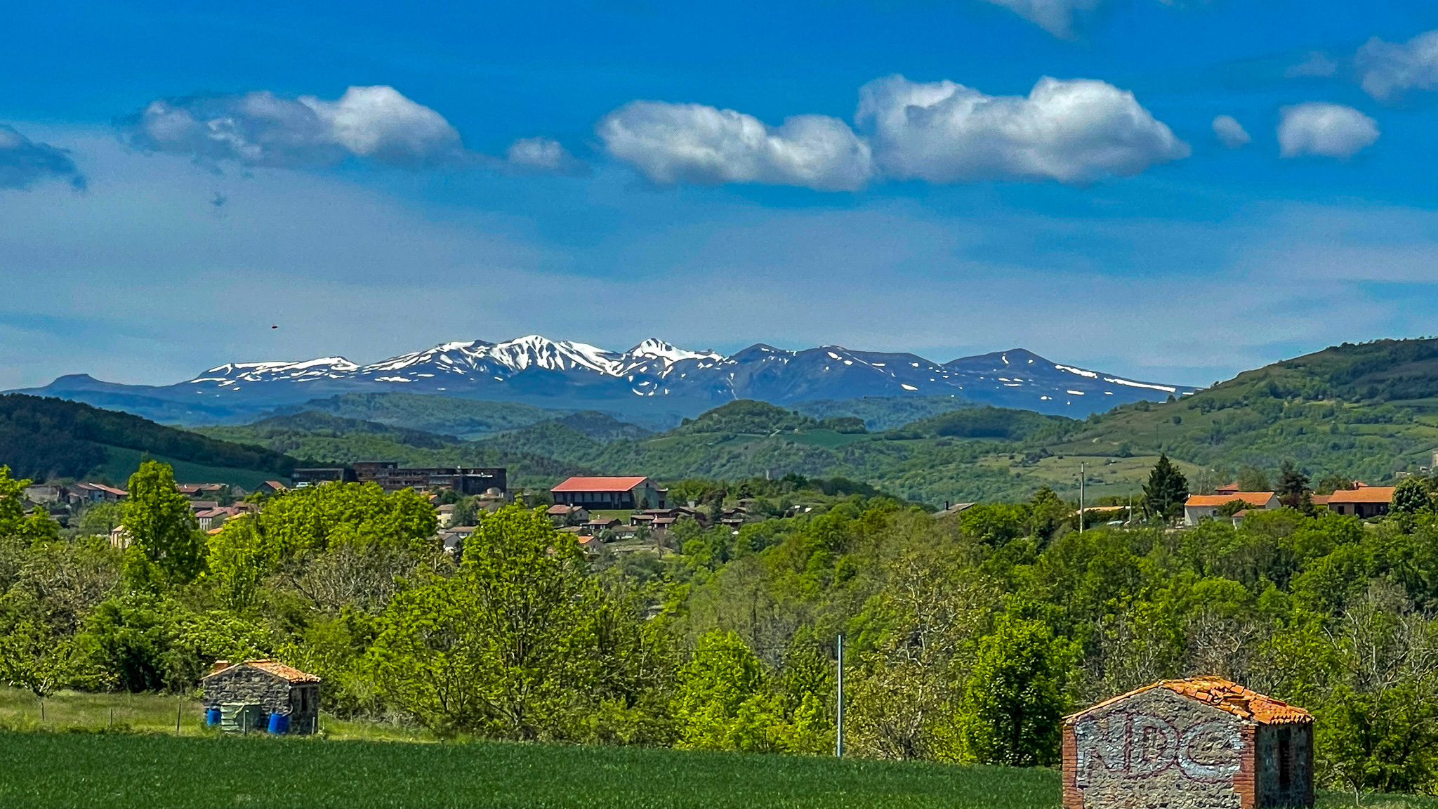 Champeix: An exceptional panorama of Super Besse and the Massif du Sancy!