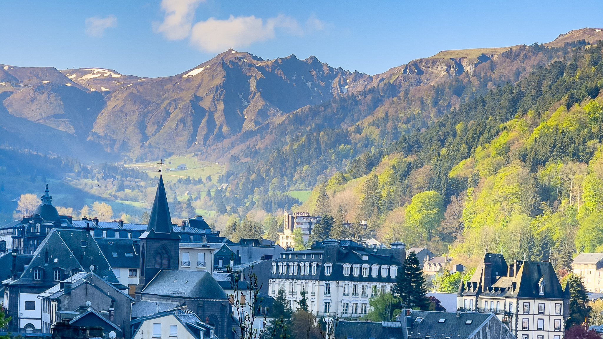 Mont Dore and Puy de Sancy - Morning Sun - Soft and Magical Light