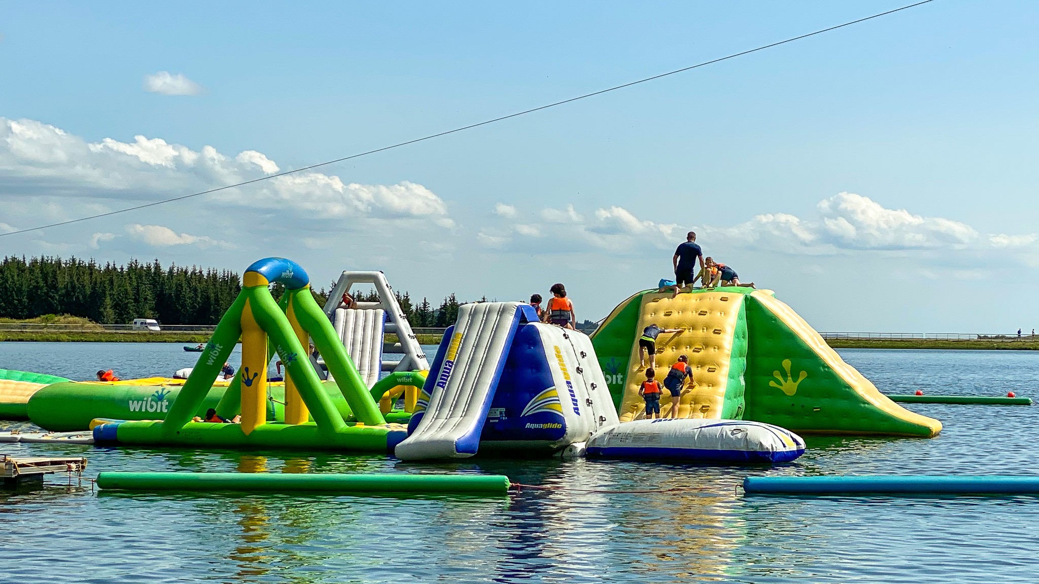 Super Besse: Water Games and Fun at Lac des Hermines