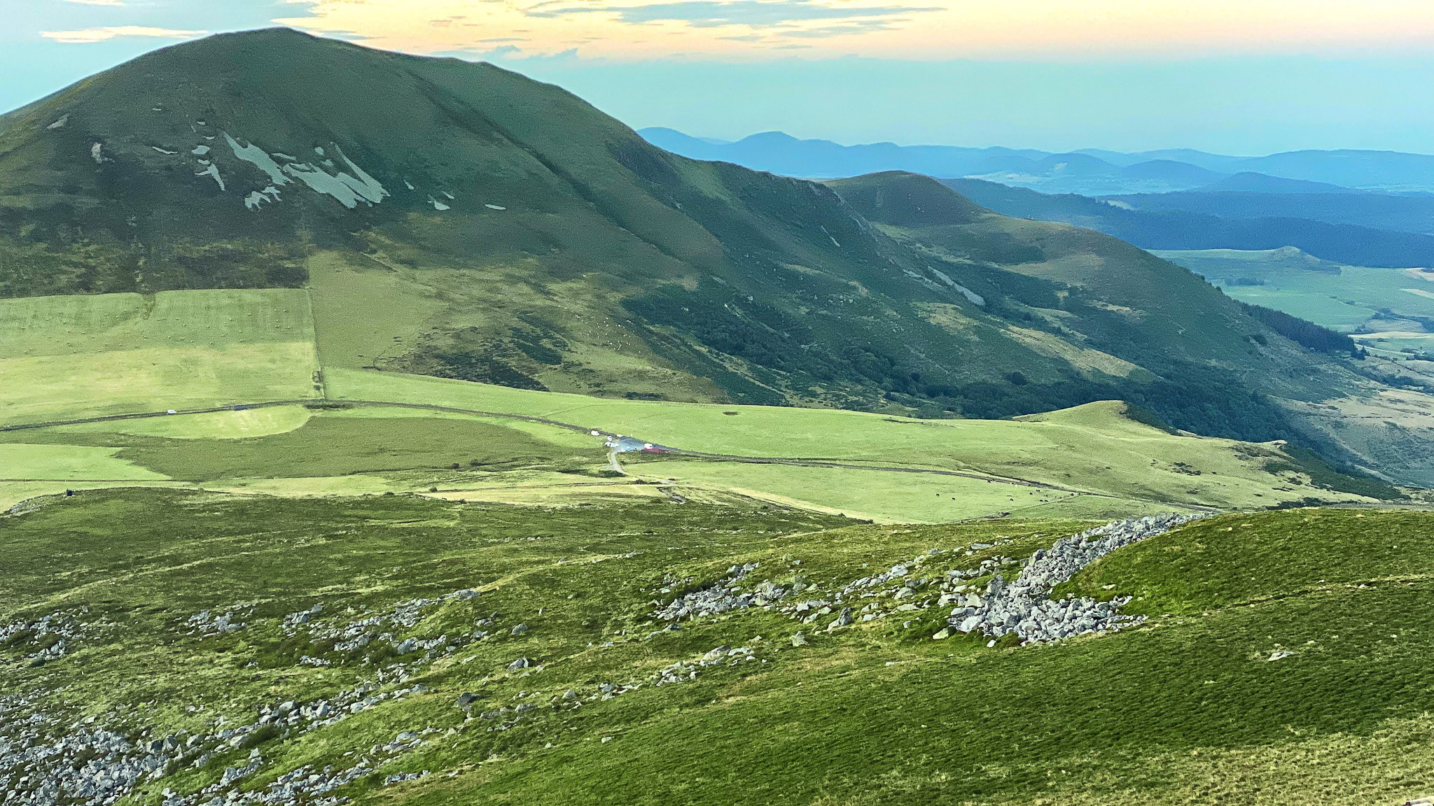 Col de la Croix Saint Robert: Panorama Massif Adventif