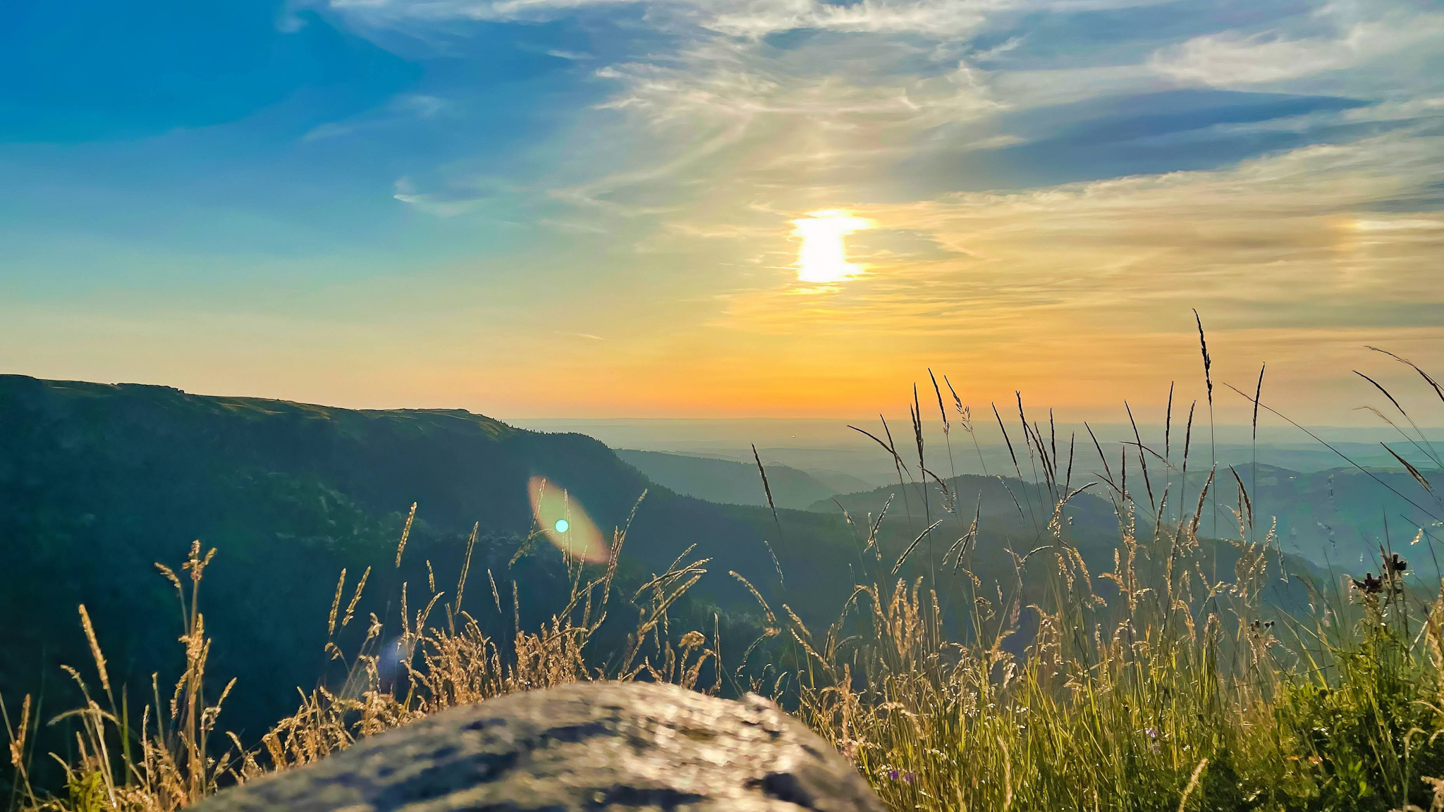 Le Capucin: Sunset on the Summits of the Monts Dore