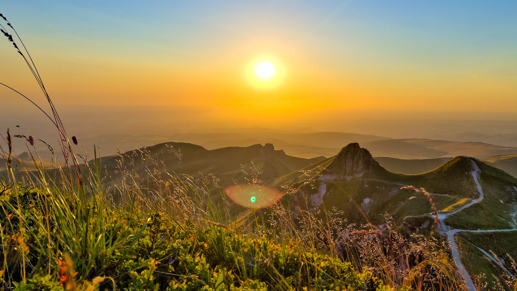 Sancy Ridges: Magical Sunset